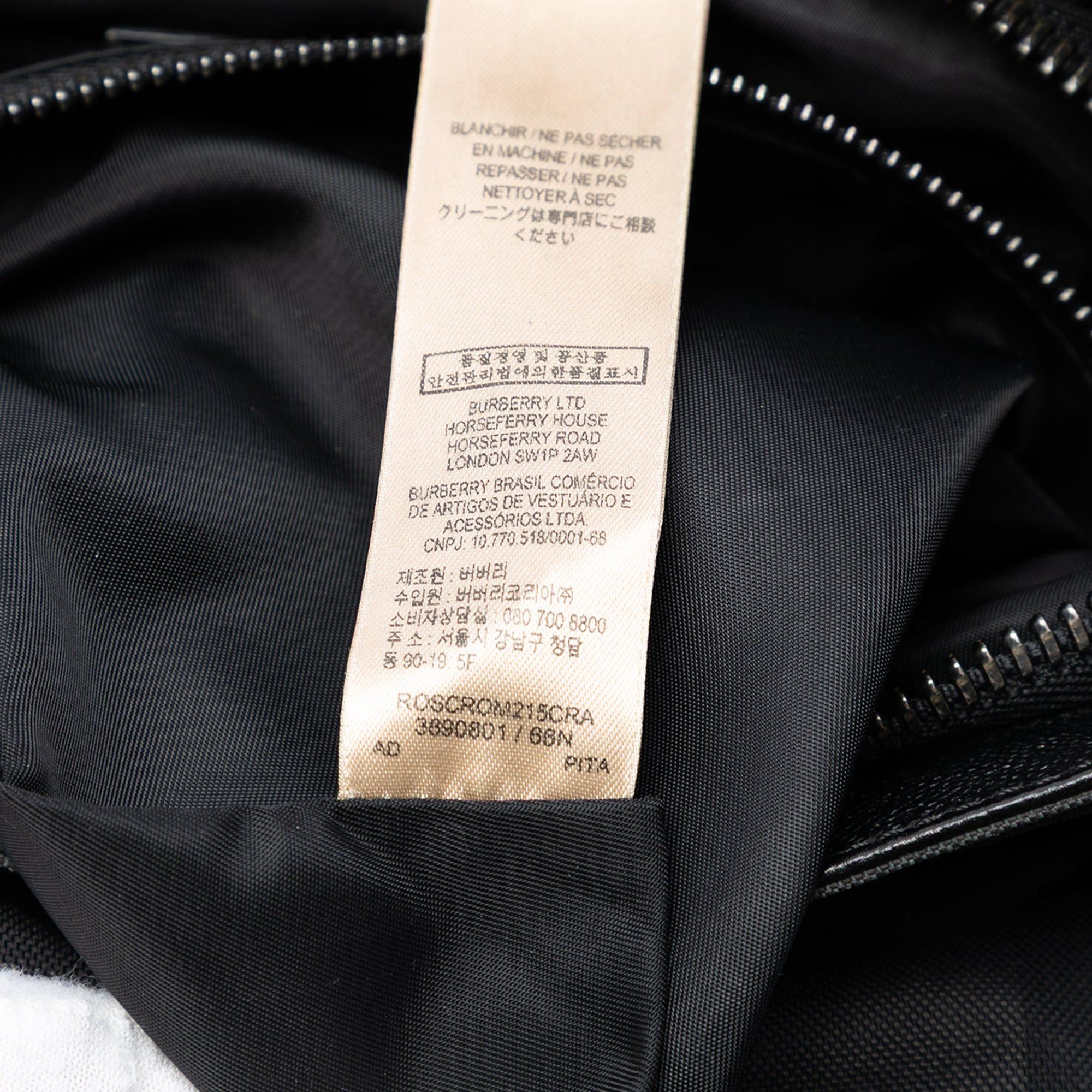 Burberry Smoke Check Nylon Crossbody Size ONE SIZE - 6 Thumbnail