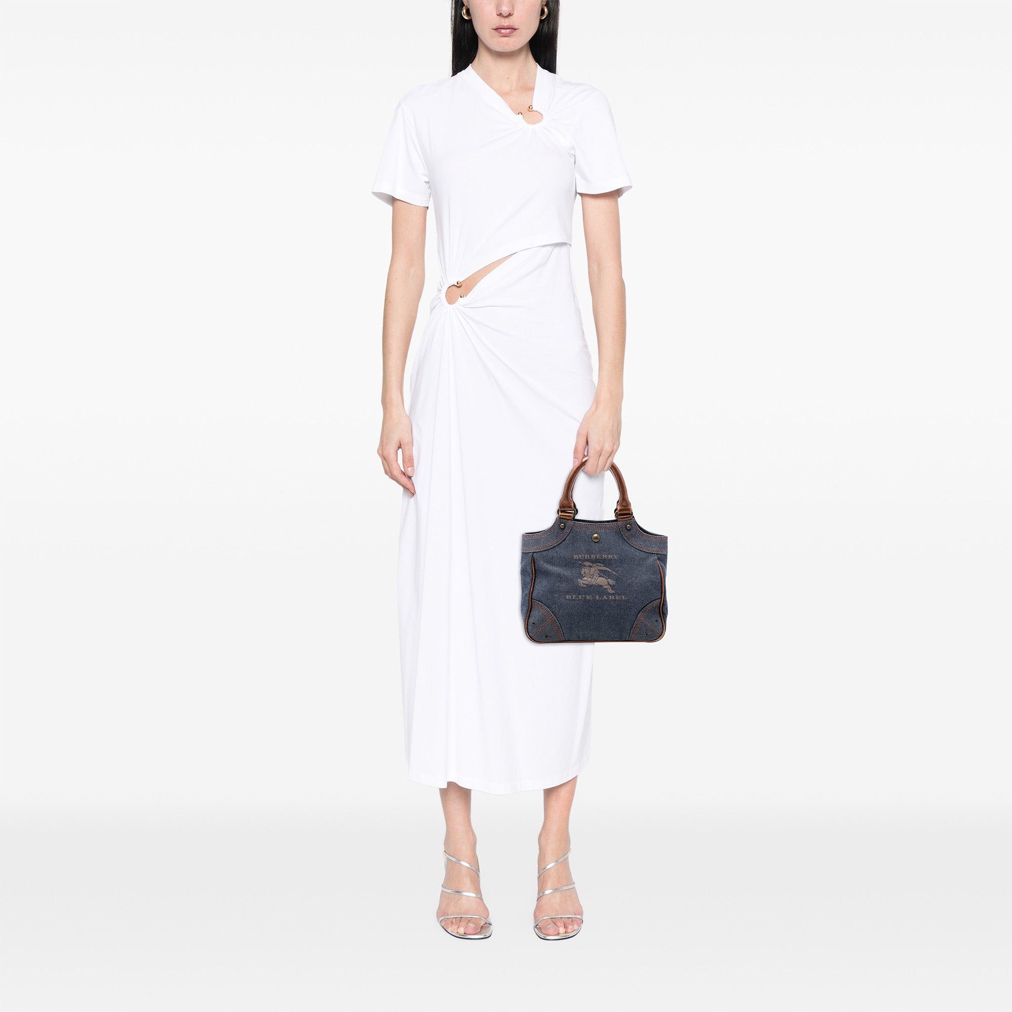 Burberry Denim Handbag Size ONE SIZE - 6 Thumbnail