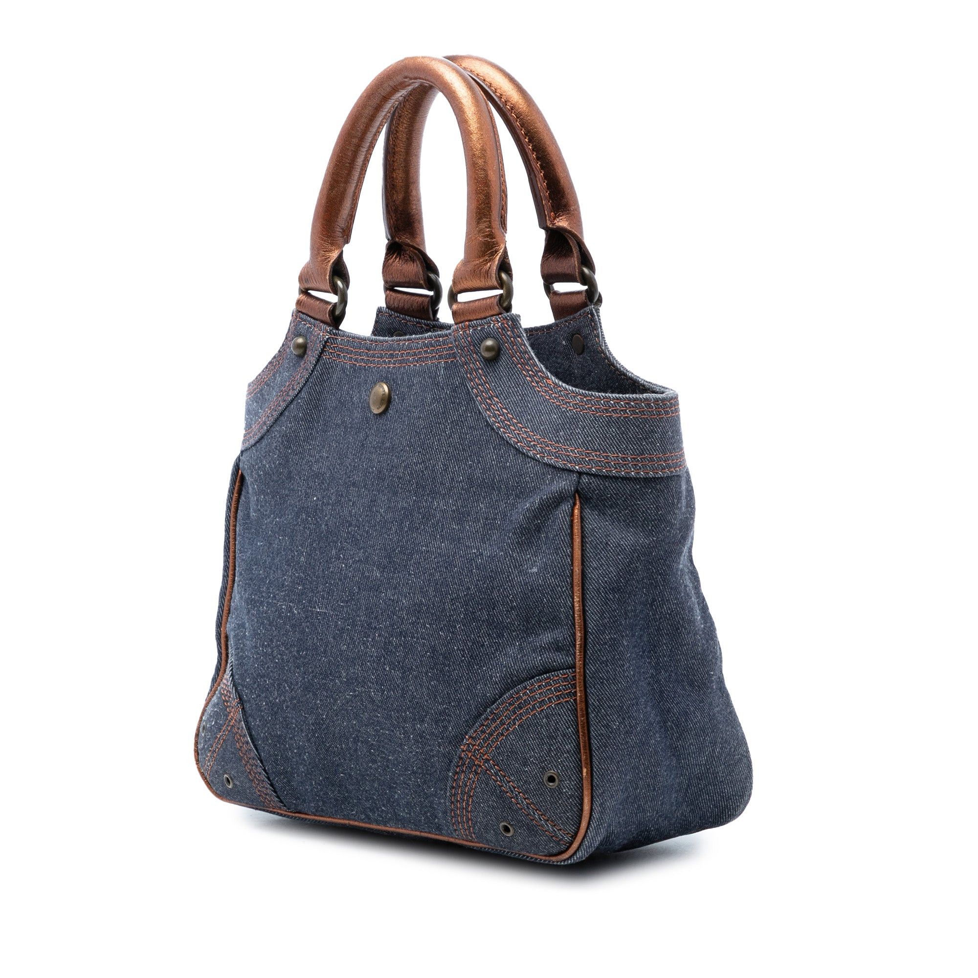 Burberry Denim Handbag Size ONE SIZE - 2 Thumbnail
