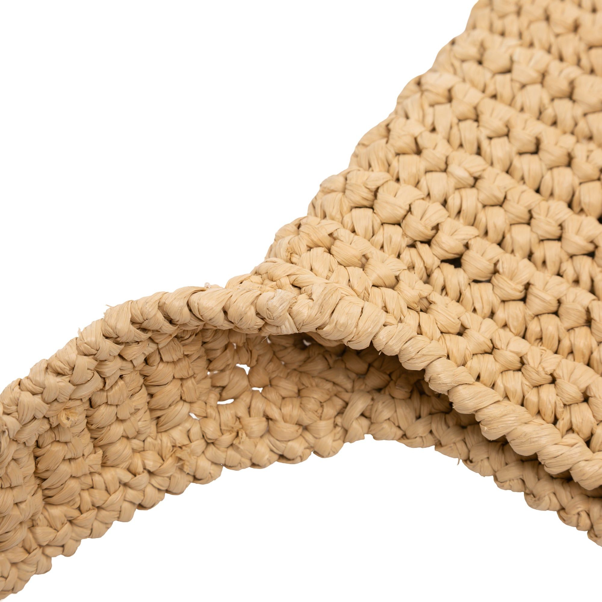 Prada Raffia Effect Crochet Logo Embroidered Crossbody Size ONE SIZE - 10 Thumbnail