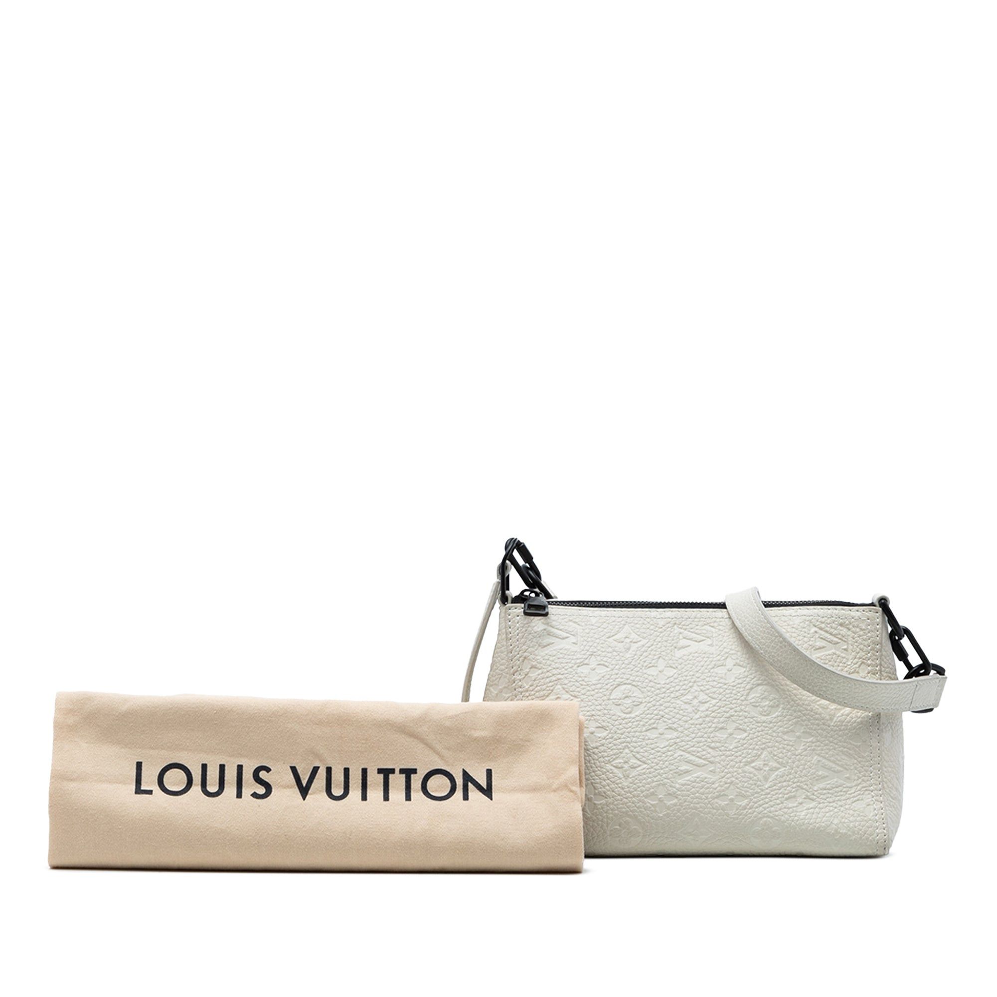 Louis Vuitton Monogram Empreinte Triangle Messenger Bag Size ONE SIZE - 8 Thumbnail