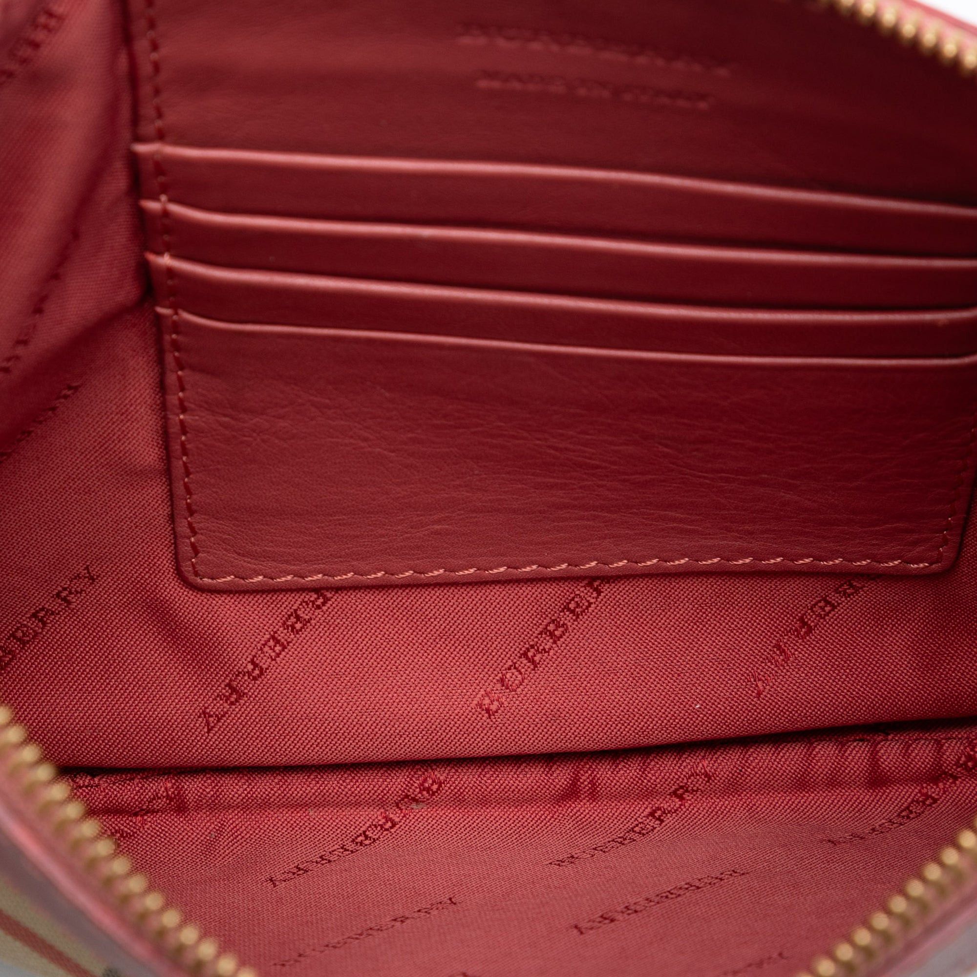 Burberry Haymarket Check Canvas Peyton Crossbody Size ONE SIZE - 4 Thumbnail