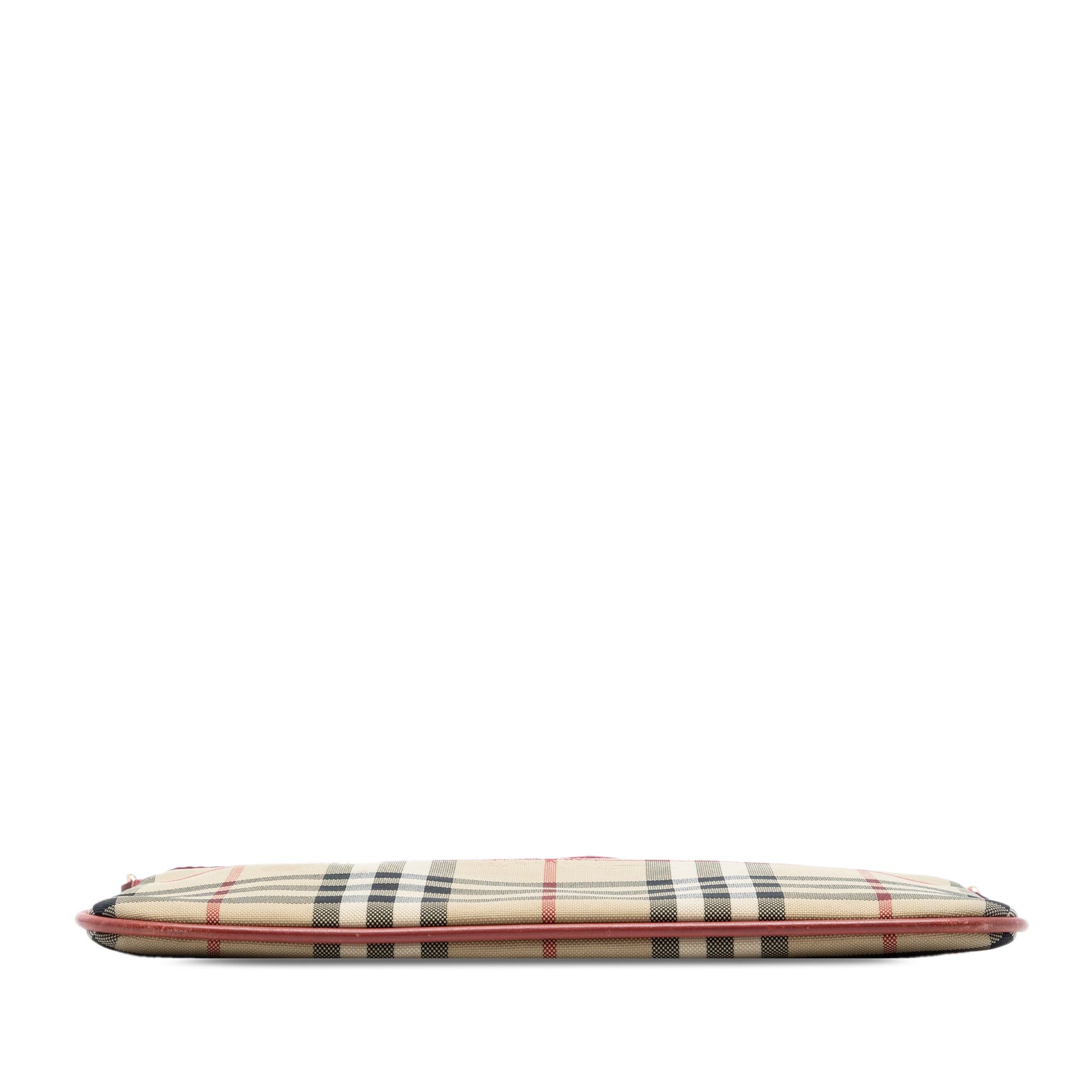 Burberry Haymarket Check Canvas Peyton Crossbody Size ONE SIZE - 3 Thumbnail