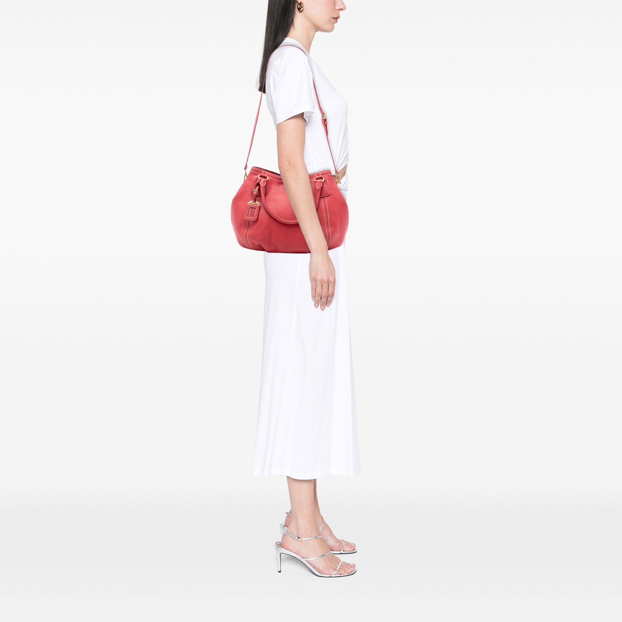 Prada Vitello Daino Open Convertible Tote Size ONE SIZE - 6 Thumbnail