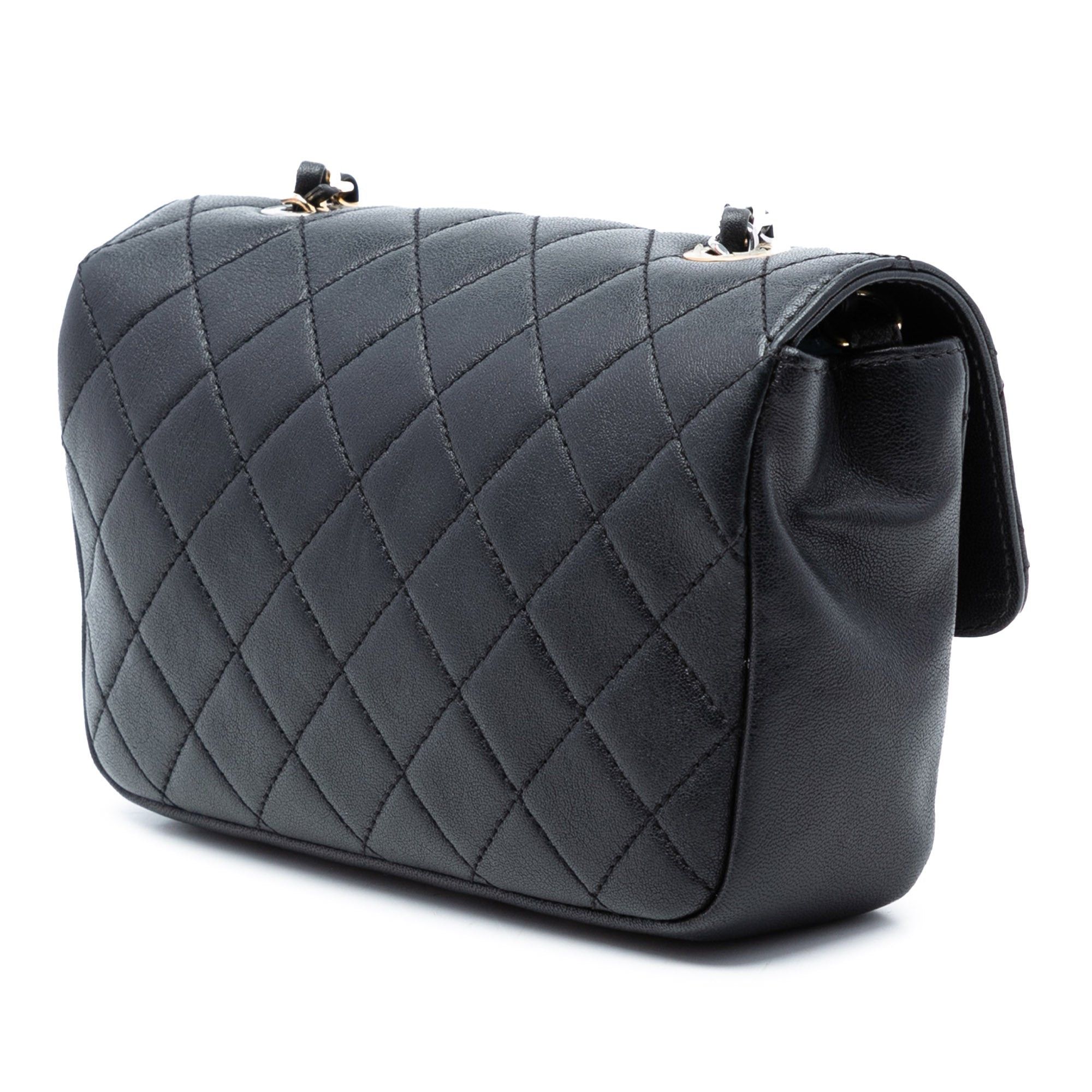 Chanel Quilted Lambskin Turn and Lock Flap Size ONE SIZE - 2 Thumbnail