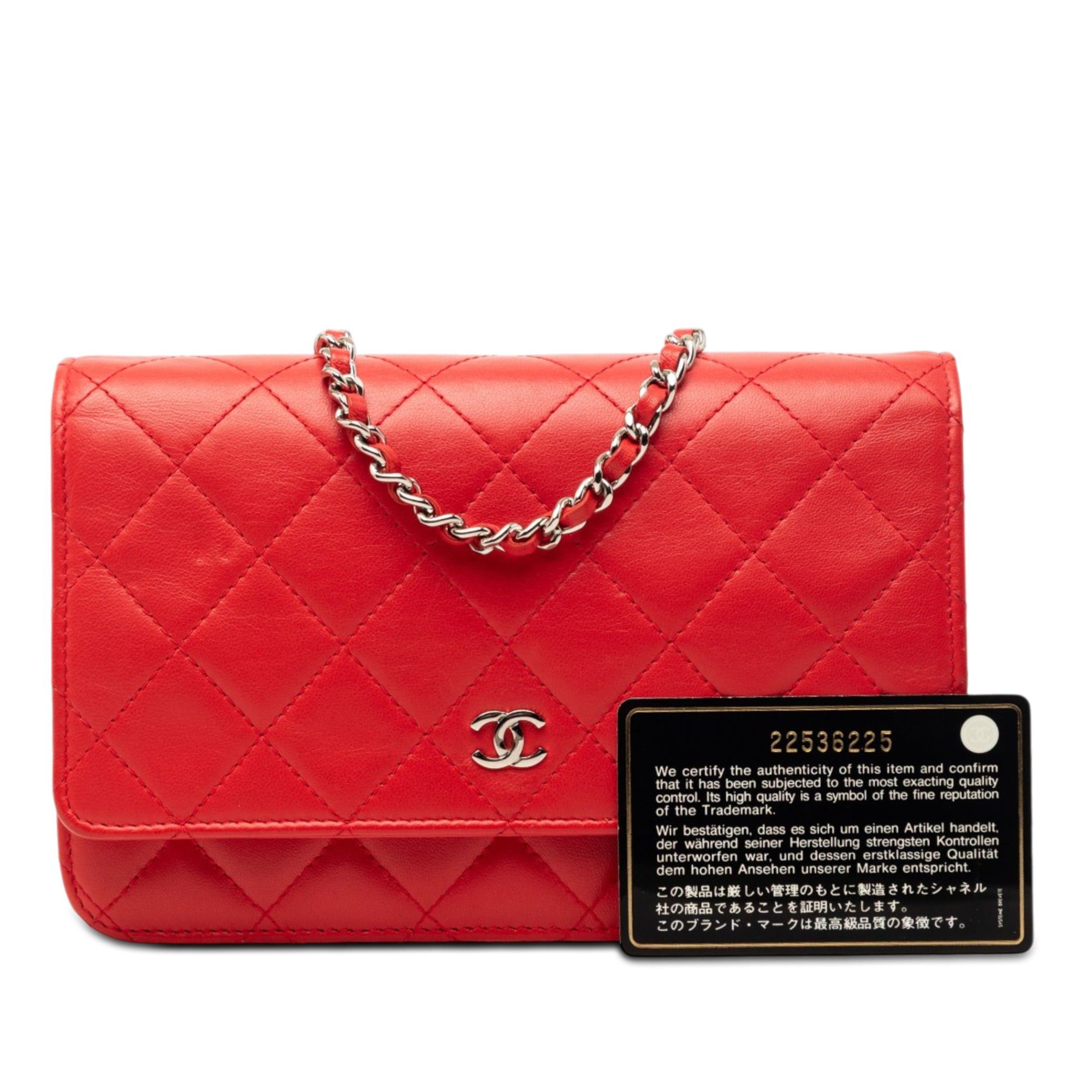 Chanel CC Quilted Lambskin Wallet on Chain Size ONE SIZE - 8 Thumbnail
