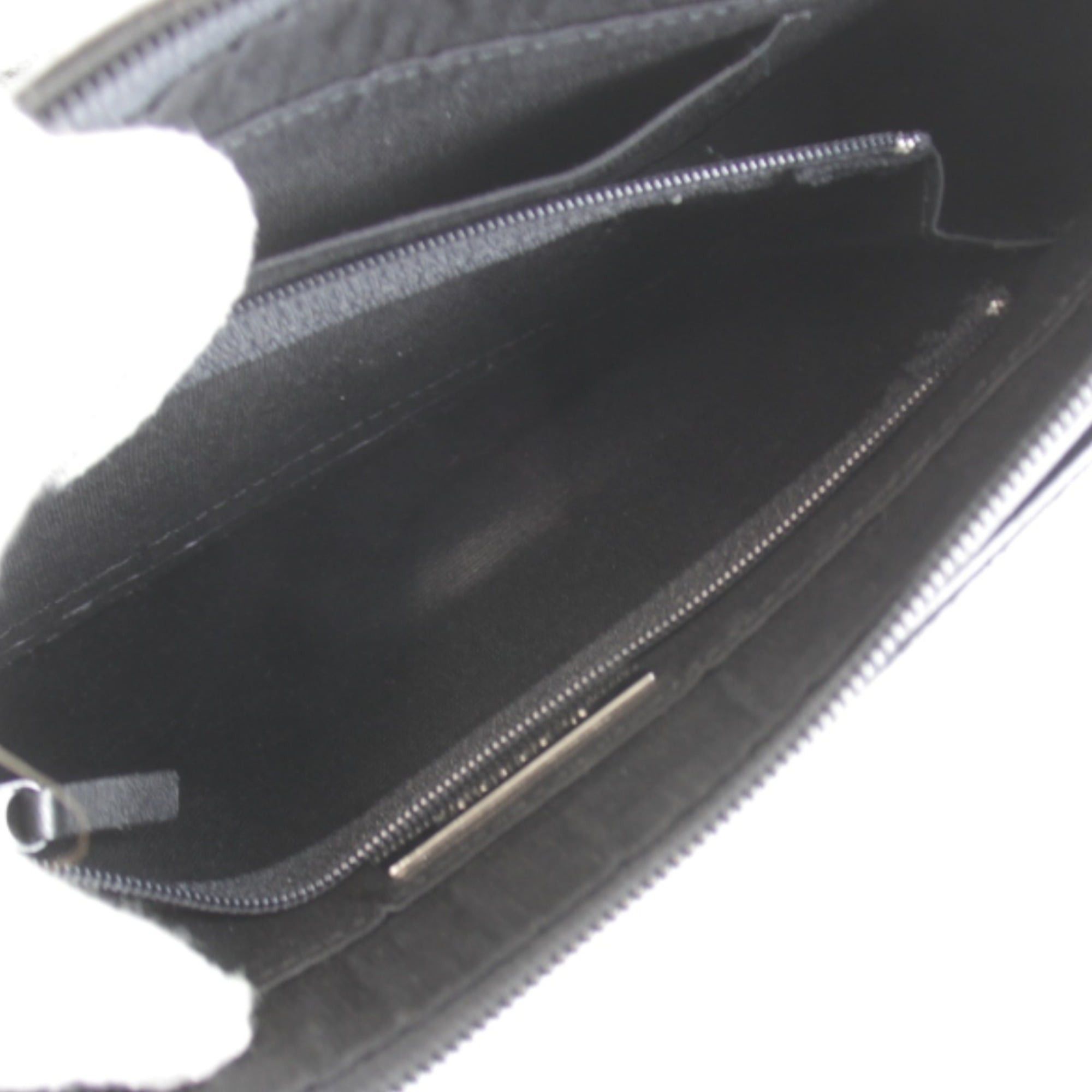 Burberry BURBERRY LONDON Stitch Shoulder Bag, Leather/Suede, 380g, Women's, Black/Gray Size ONE SIZE - 16 Thumbnail