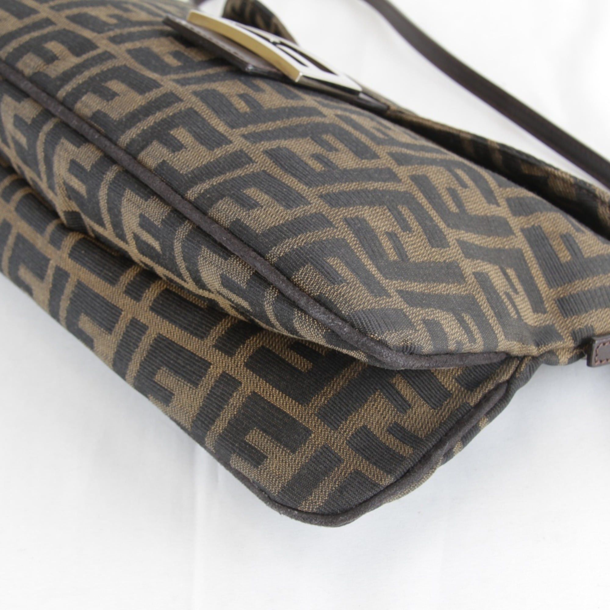 Fendi FENDI Zucca Mamma Bucket Shoulder Bag, Canvas, 290g, Women's, Brown Size ONE SIZE - 5 Thumbnail