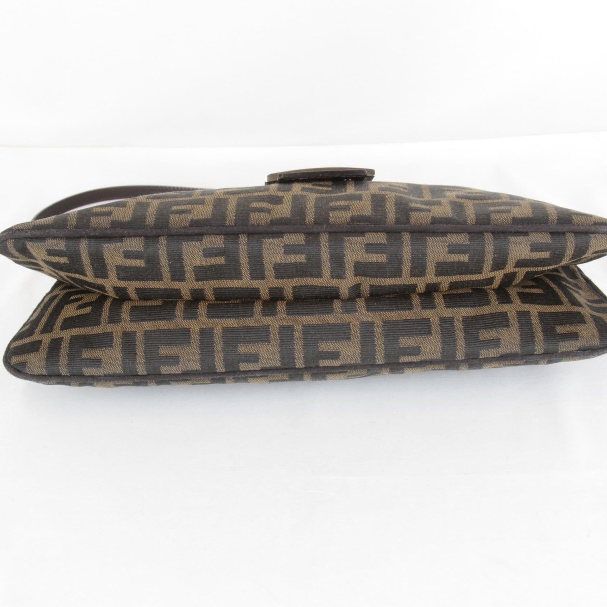 Fendi FENDI Zucca Mamma Bucket Shoulder Bag, Canvas, 290g, Women's, Brown Size ONE SIZE - 7 Thumbnail