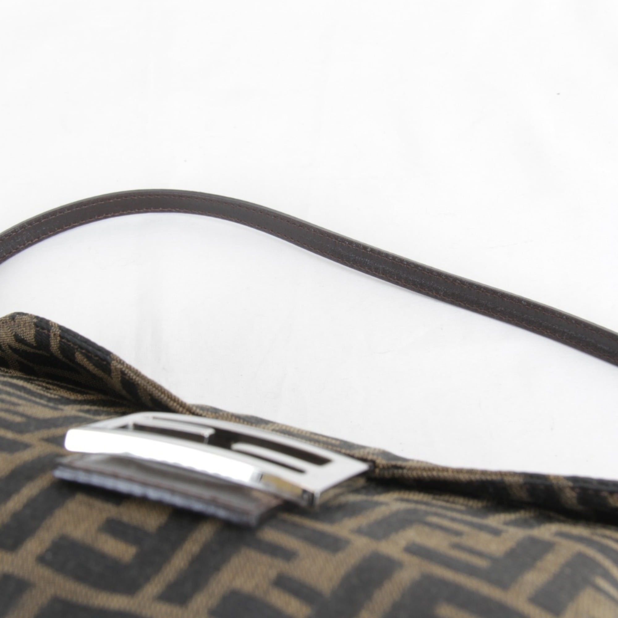 Fendi FENDI Zucca Mamma Bucket Shoulder Bag, Canvas, 290g, Women's, Brown Size ONE SIZE - 10 Thumbnail