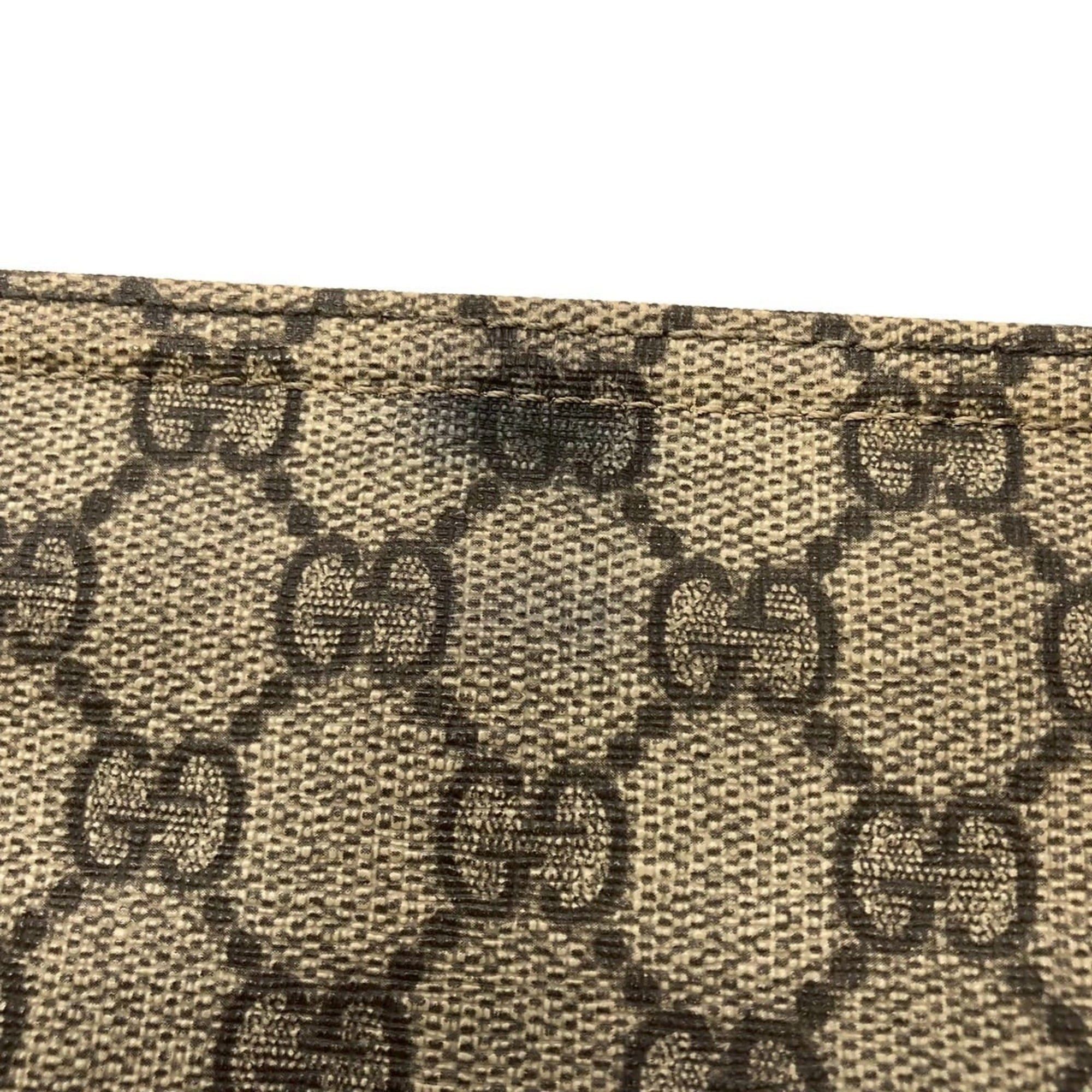 Gucci GUCCI 201446 GG Supreme Shoulder Bag, Yellow, Women's Size ONE SIZE - 9 Thumbnail