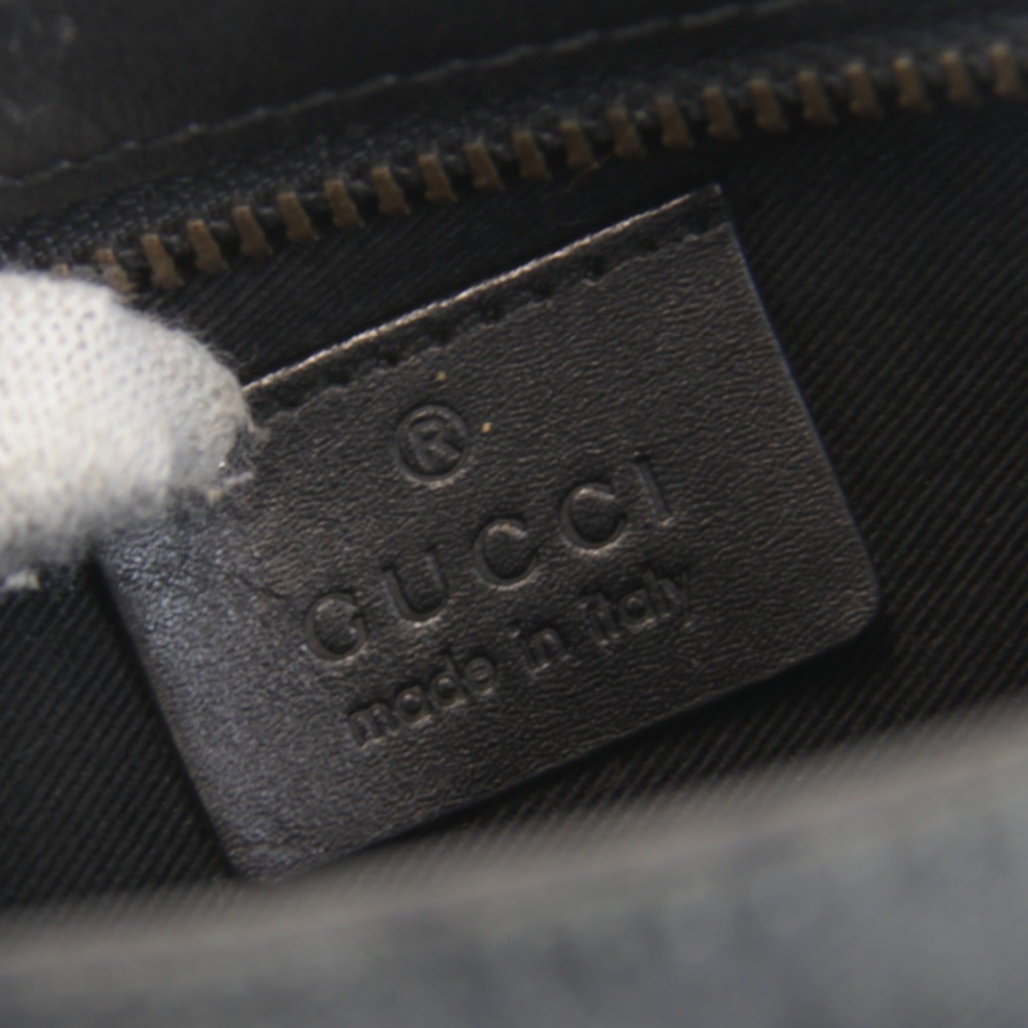 Gucci GUCCI 106644 002404 Pouch Mini Handbag GG Canvas 150g Women's Black Size ONE SIZE - 12 Thumbnail