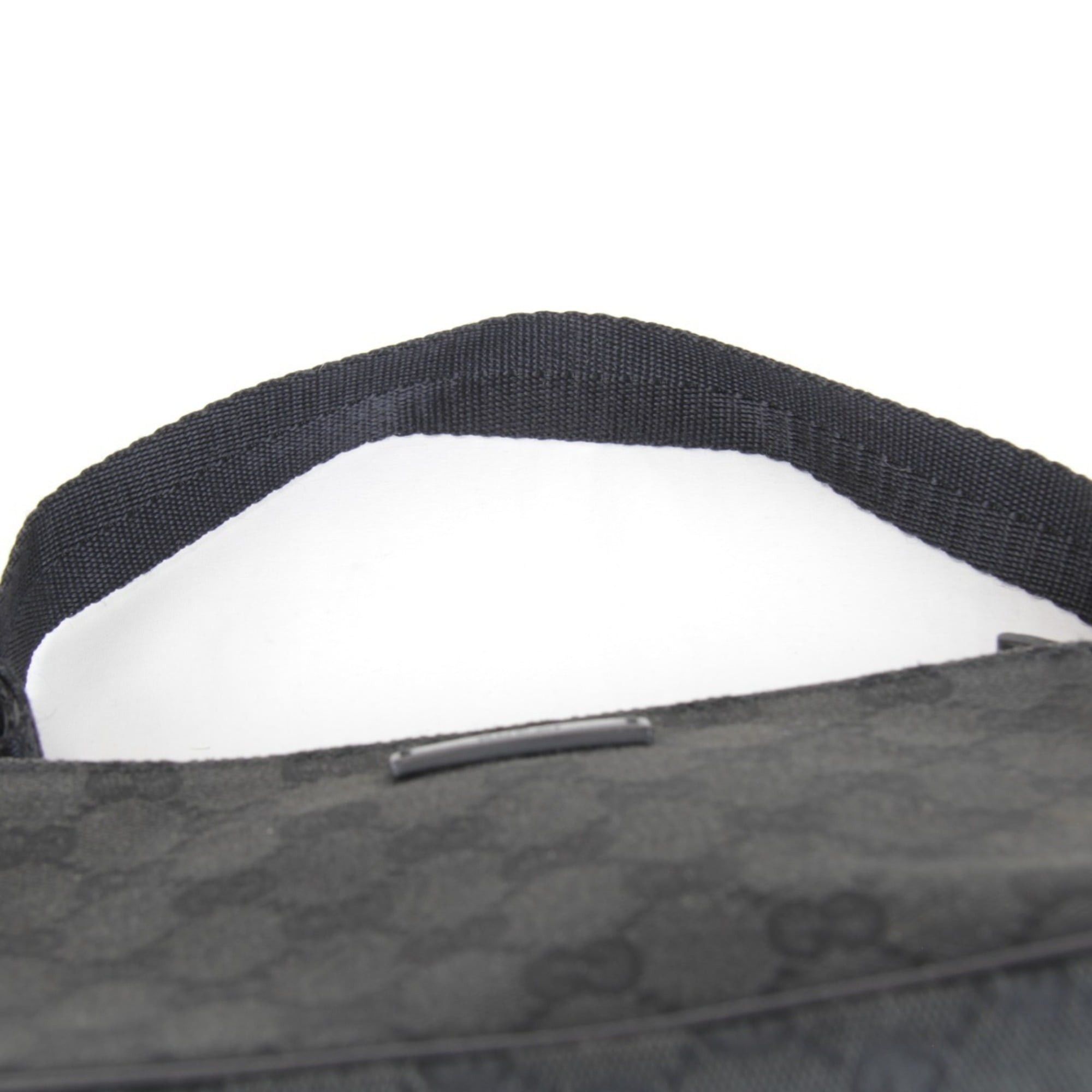 Gucci GUCCI 106644 002404 Pouch Mini Handbag GG Canvas 150g Women's Black Size ONE SIZE - 9 Thumbnail
