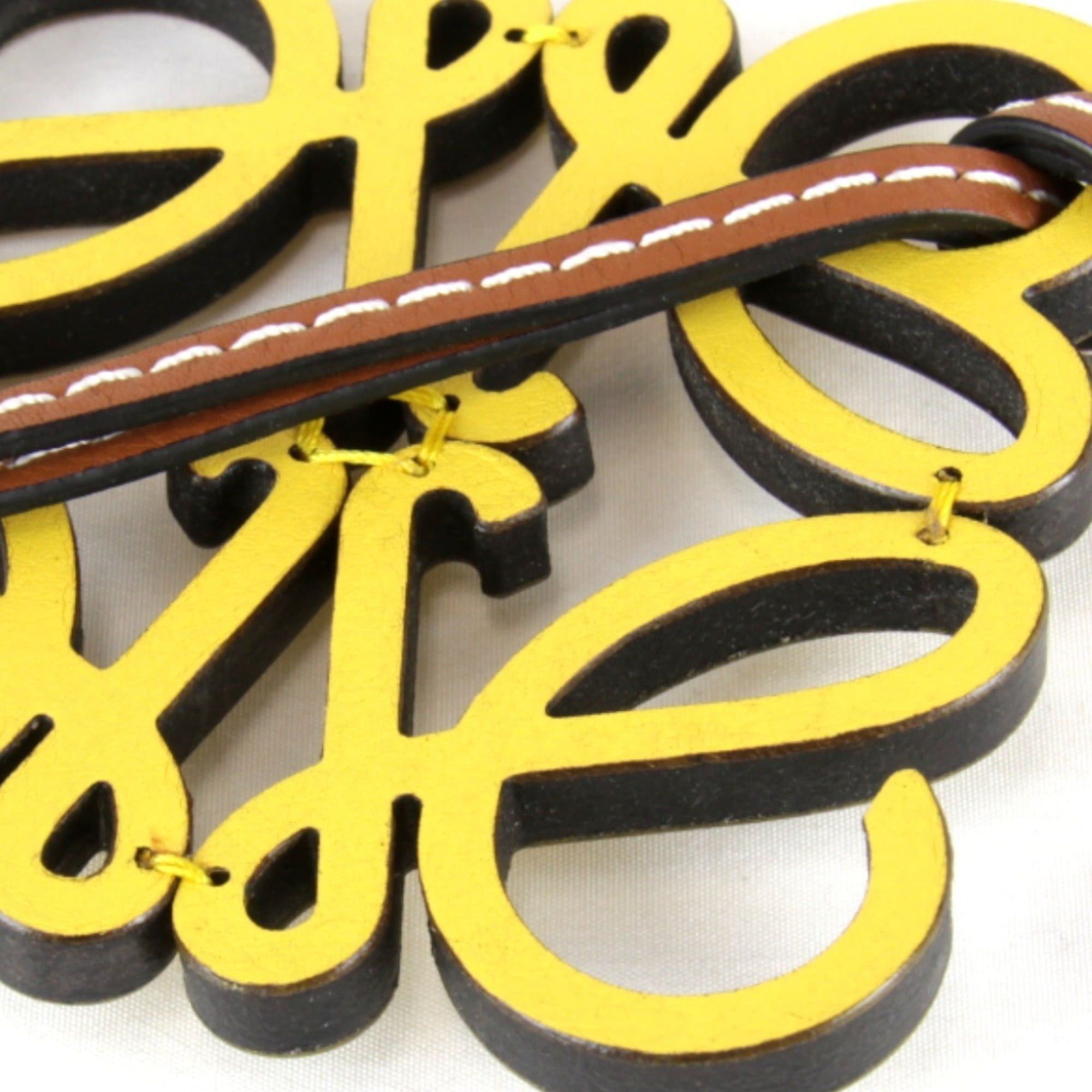 Loewe LOEWE Charm Leather Yellow Women's Size ONE SIZE - 5 Thumbnail