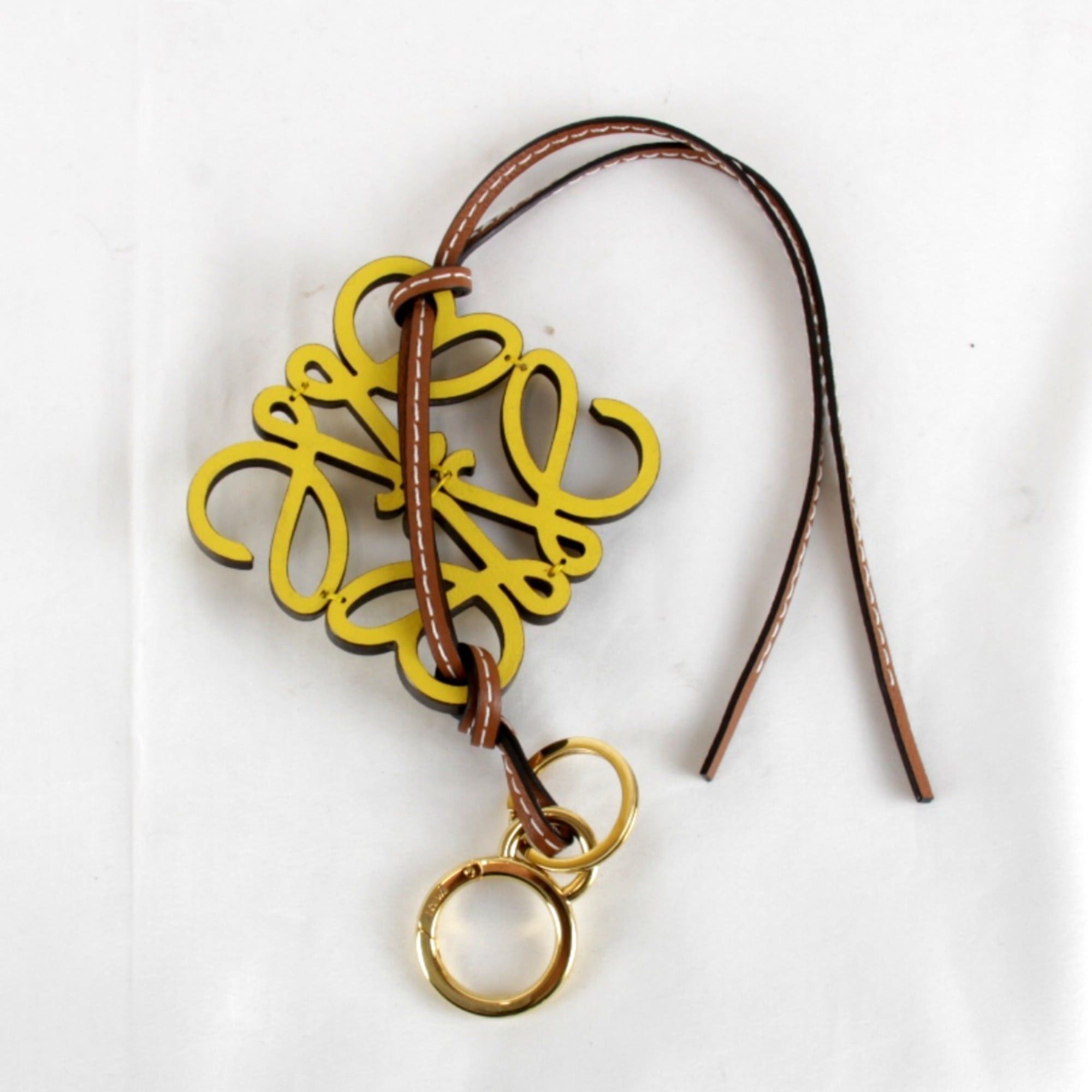 Loewe LOEWE Charm Leather Yellow Women's Size ONE SIZE - 2 Thumbnail