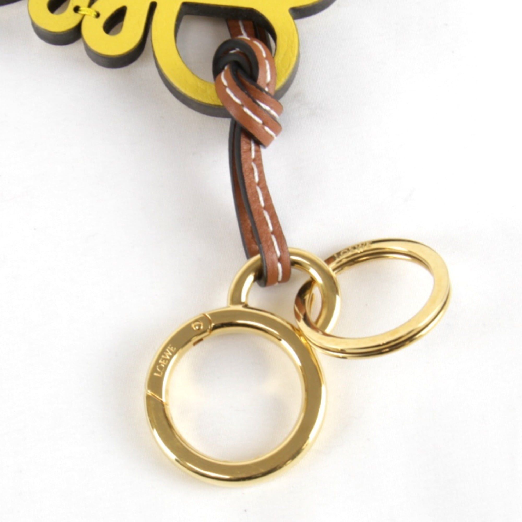 Loewe LOEWE Charm Leather Yellow Women's Size ONE SIZE - 3 Thumbnail