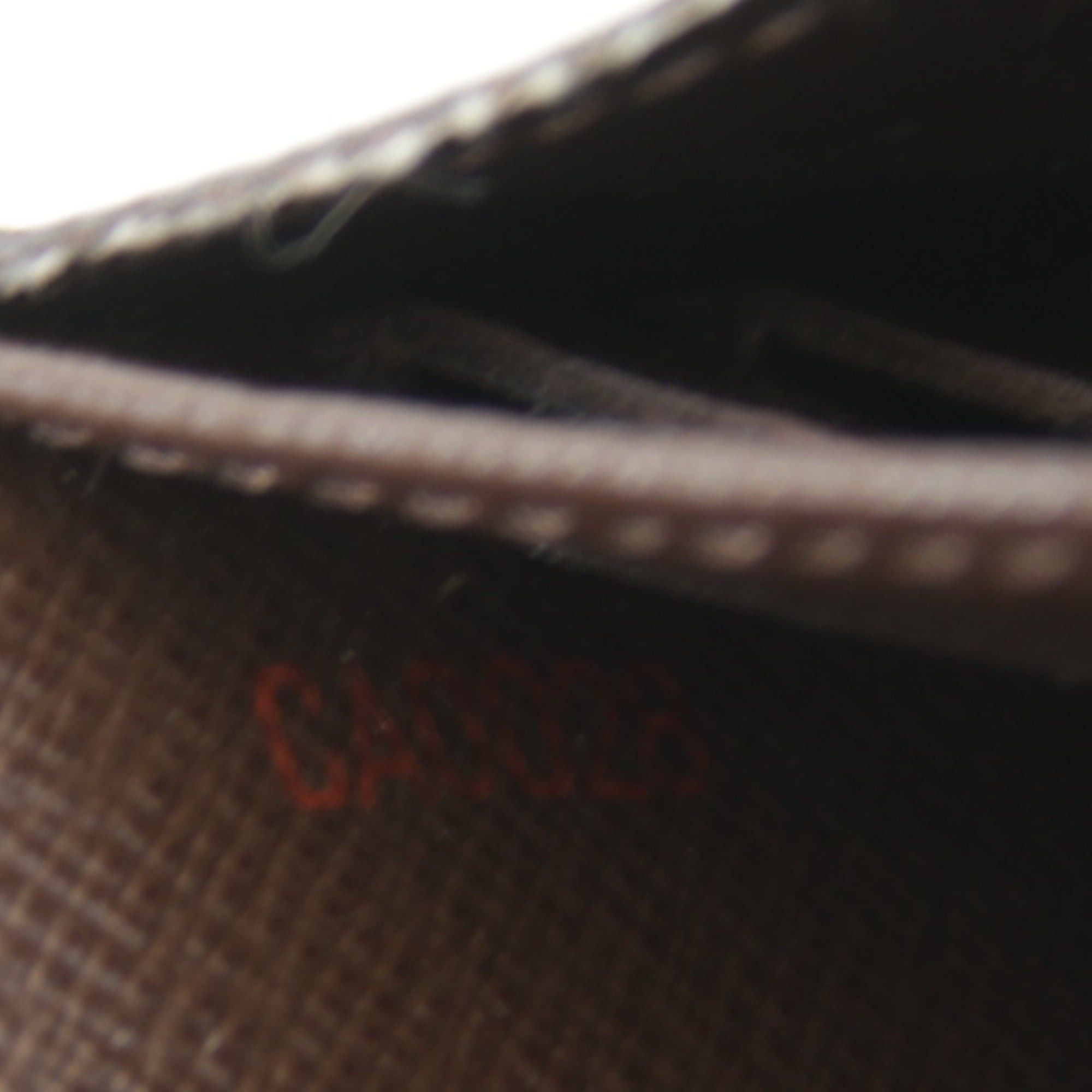 Louis Vuitton LOUIS VUITTON Portefeuille Sarah N61734 Long Wallet, Damier Canvas, Brown, Women's Size ONE SIZE - 11 Thumbnail