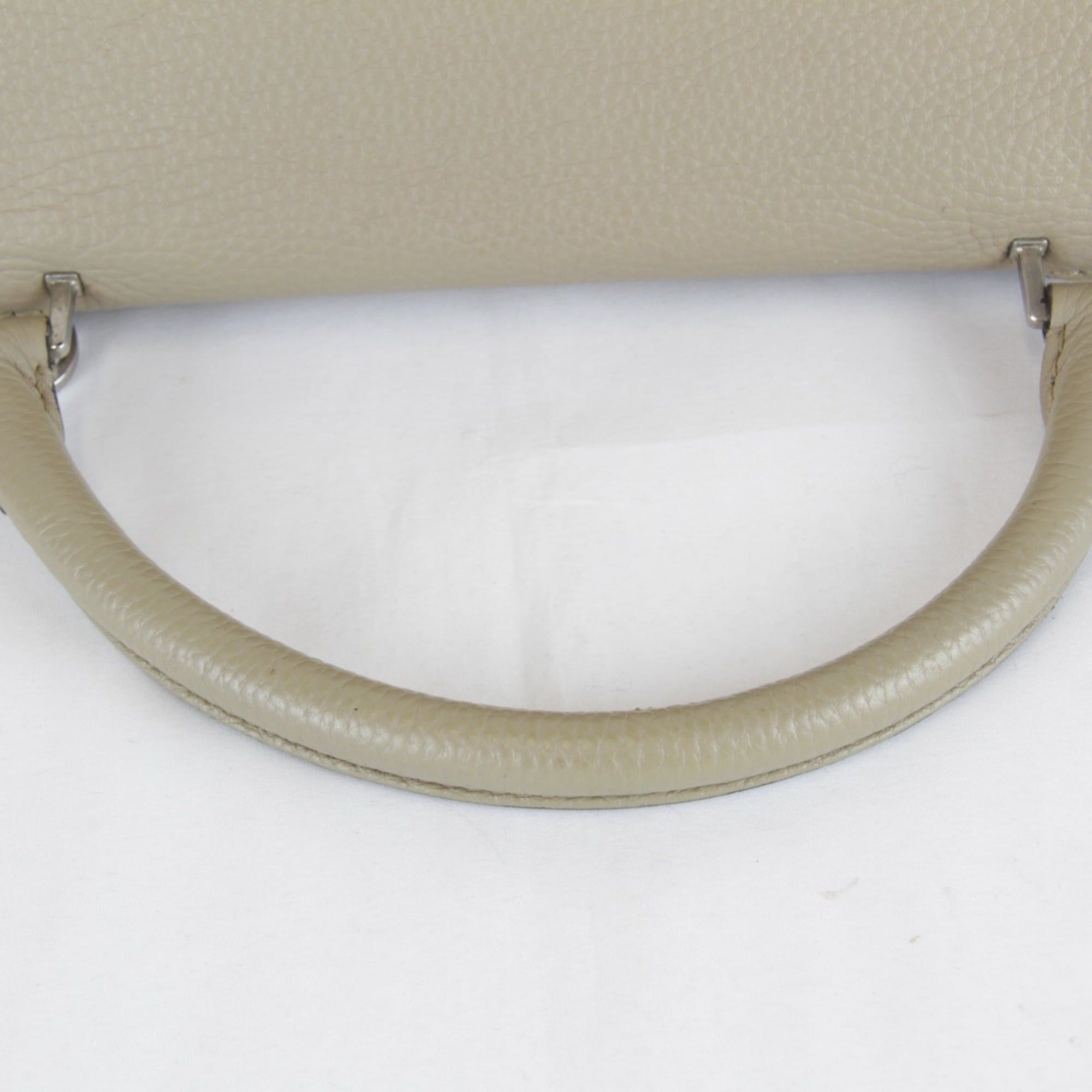 Celine CELINE Small Trapeze Bag Shoulder Leather/Suede 940g Women's Beige Size ONE SIZE - 8 Thumbnail
