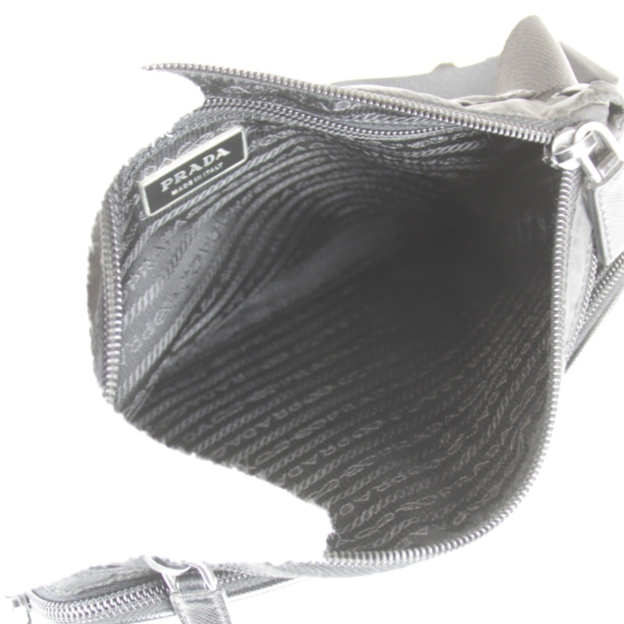 Prada Prada Saffiano Waist Bag Body Tessuto Nylon Black 360g Women's Size ONE SIZE - 13 Thumbnail