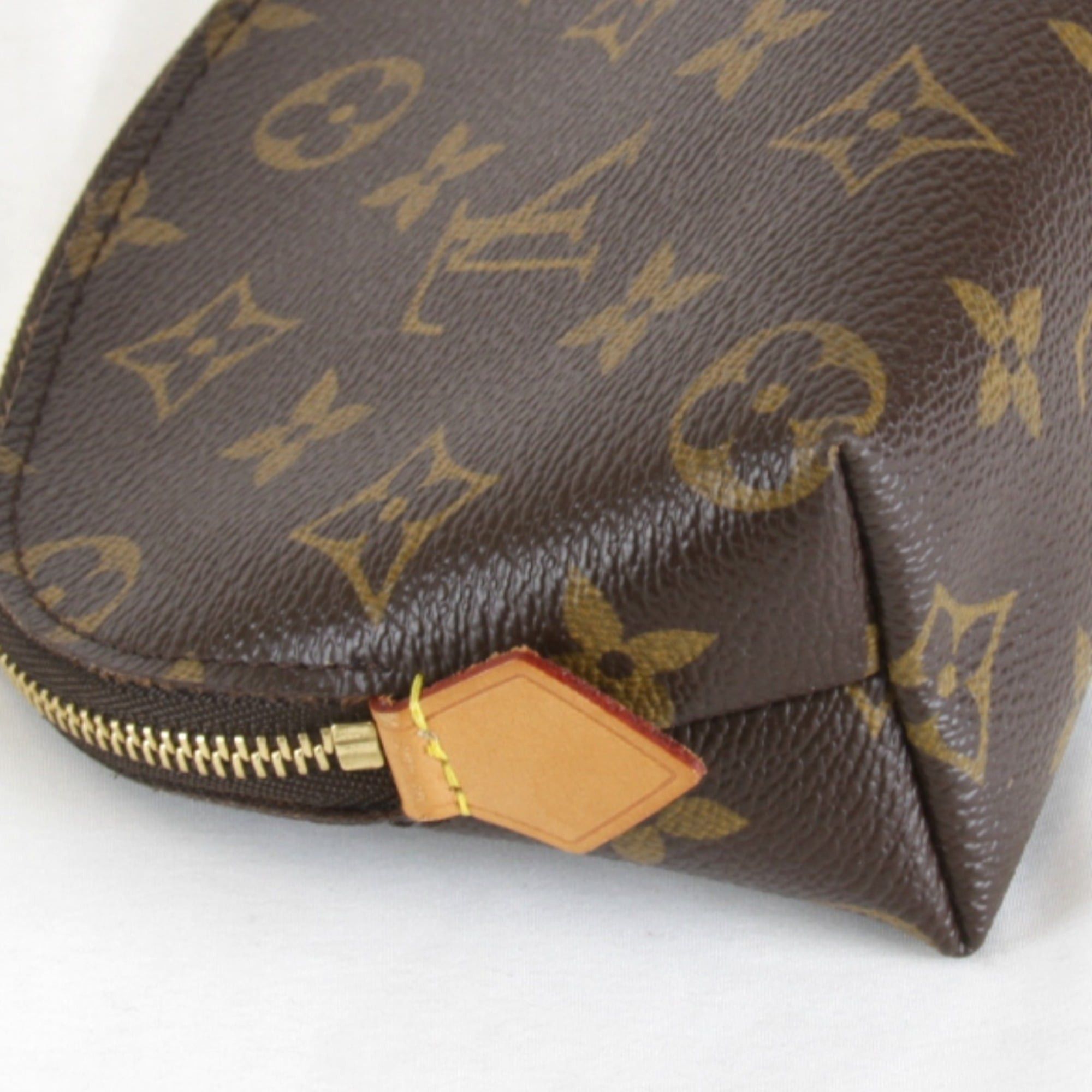 Louis Vuitton Louis Vuitton Pochette Tic PM M47515 Monogram Canvas Brown Women's Size ONE SIZE - 4 Thumbnail