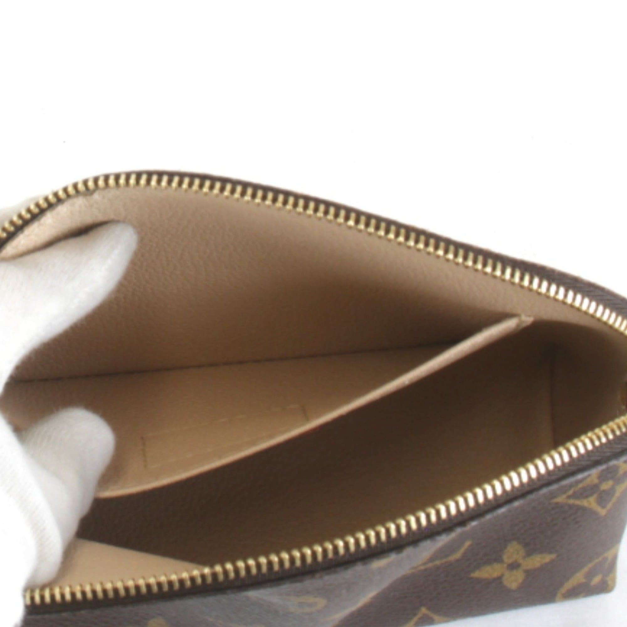 Louis Vuitton Louis Vuitton Pochette Tic PM M47515 Monogram Canvas Brown Women's Size ONE SIZE - 9 Thumbnail