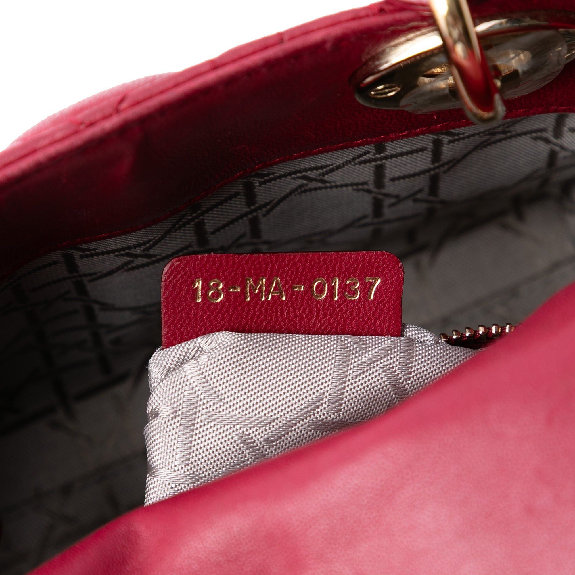 Dior Mini Lambskin Cannage Lady Dior Size ONE SIZE - 5 Thumbnail
