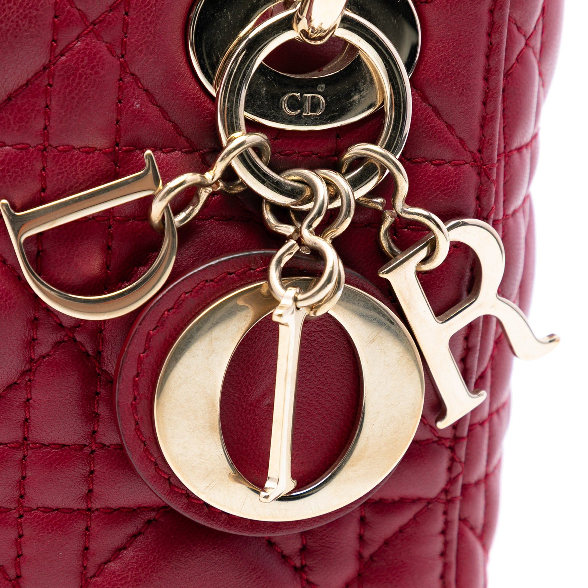 Dior Mini Lambskin Cannage Lady Dior Size ONE SIZE - 6 Thumbnail