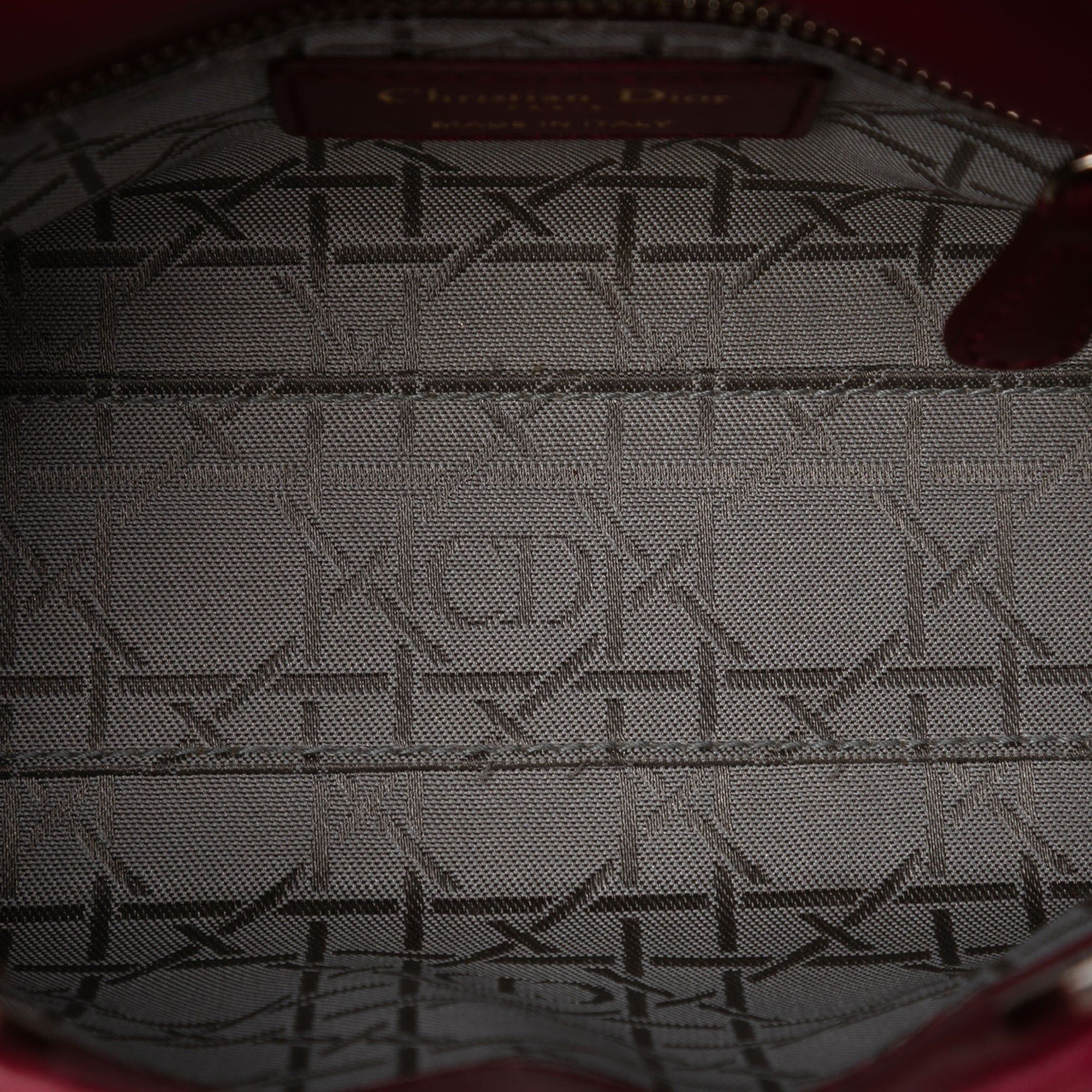 Dior Mini Lambskin Cannage Lady Dior Size ONE SIZE - 4 Thumbnail