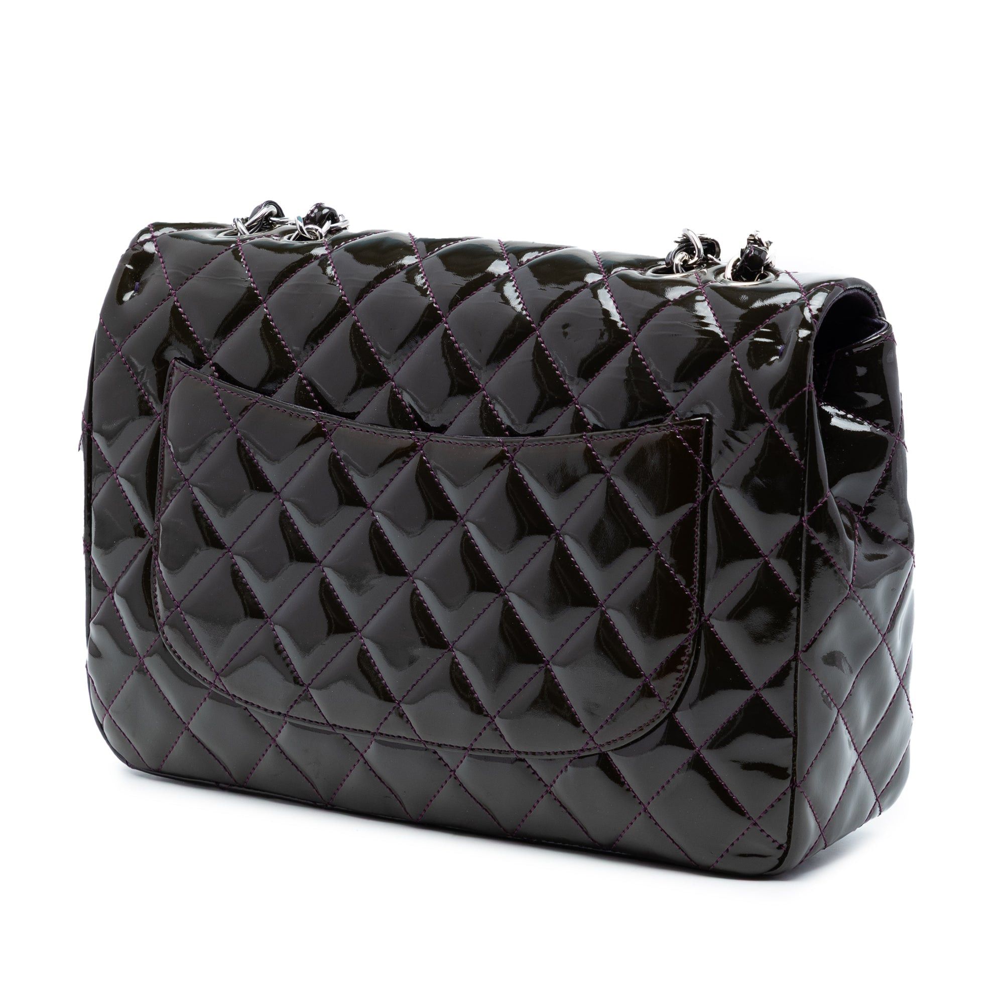 Chanel Jumbo Classic Patent Single Flap Size ONE SIZE - 2 Thumbnail