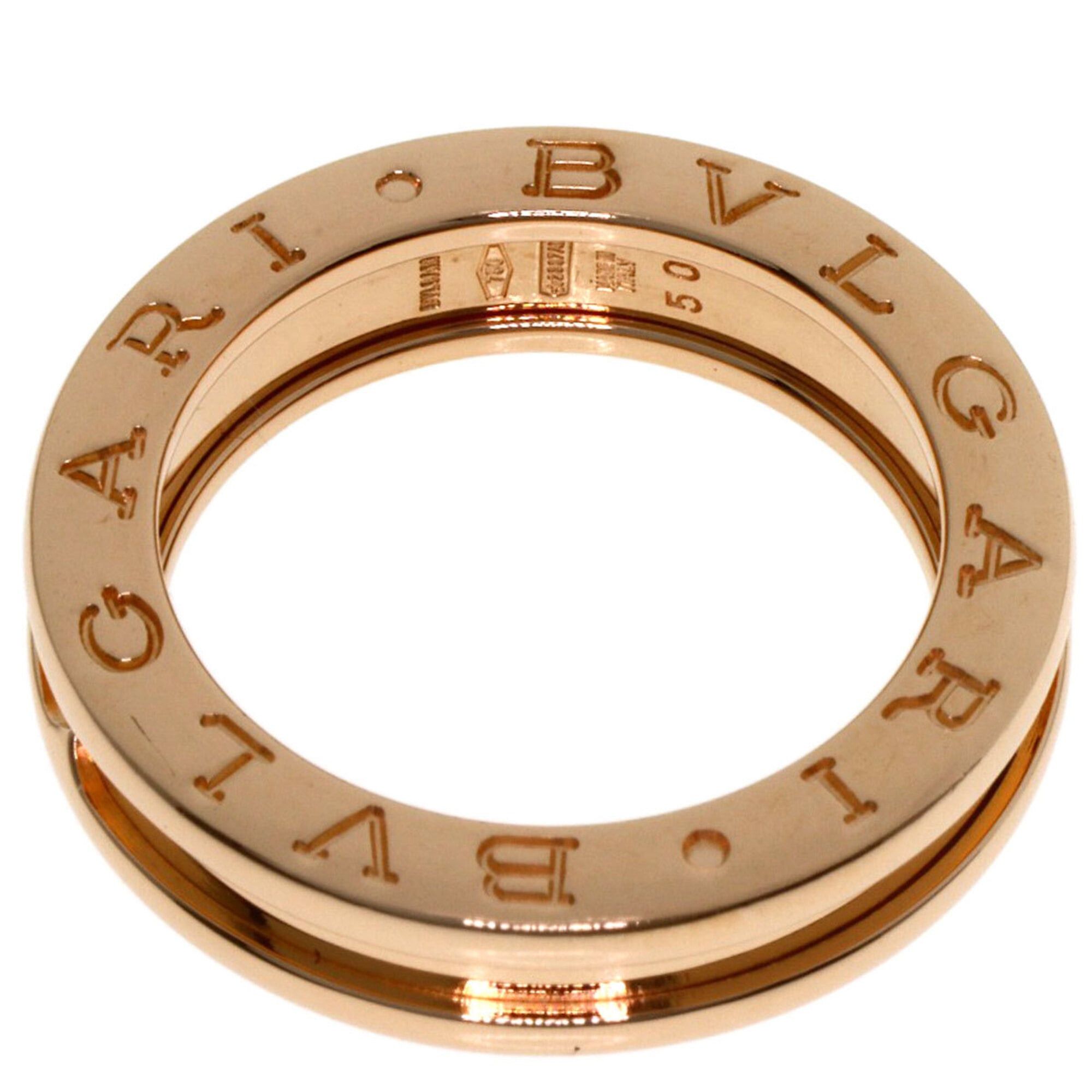 Bvlgari Bvlgari Bulgari B-zero1 1-band ring #50, 18K pink gold, women's ring. Size ONE SIZE - 4 Thumbnail