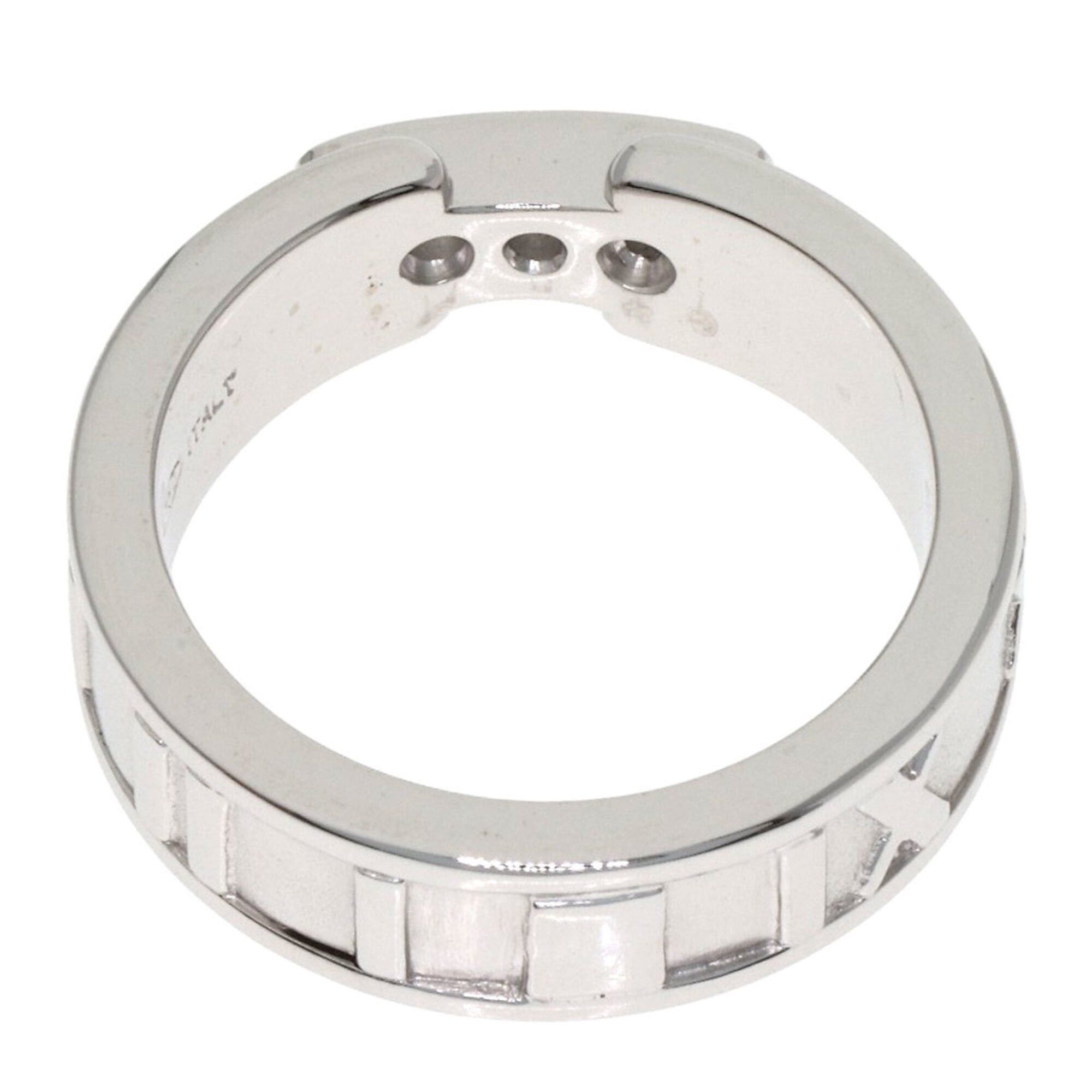 Tiffany & Co. Tiffany & Co. Atlas 3-Diamond Ring, 18K White Gold, Women's. Size ONE SIZE - 4 Thumbnail