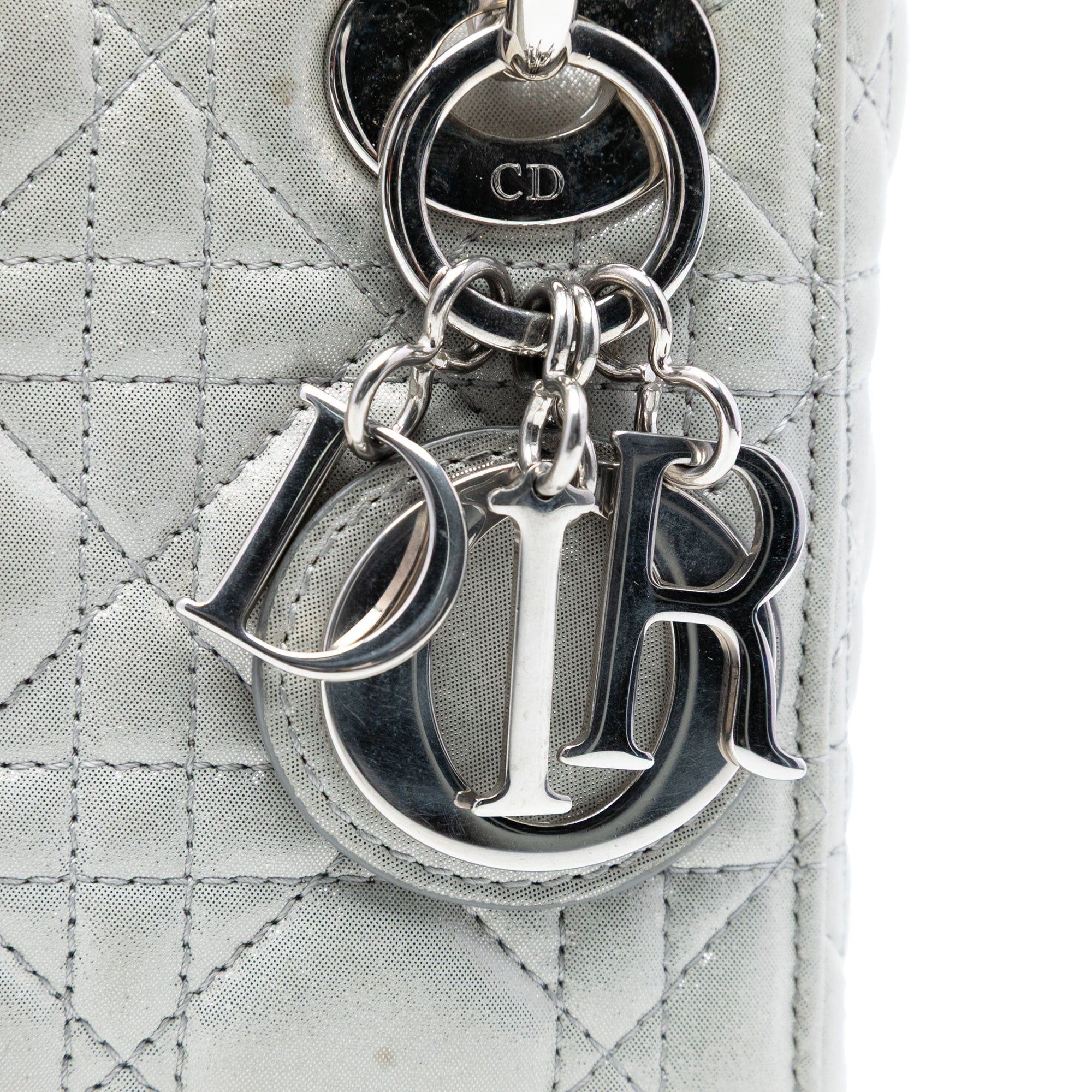 Dior Mini Iridescent Lambskin Cannage Lady Dior Size ONE SIZE - 6 Thumbnail