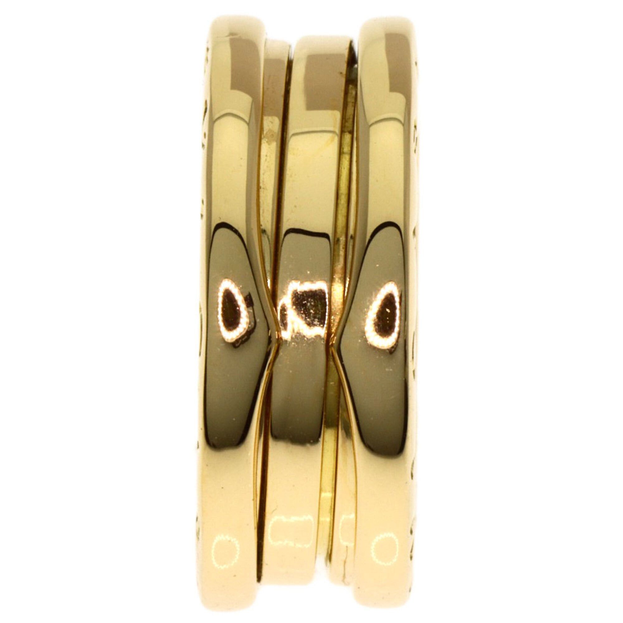 Bvlgari BVLGARI B-zero1 2-band ring #52, 18K yellow gold, women's. Size ONE SIZE - 3 Thumbnail
