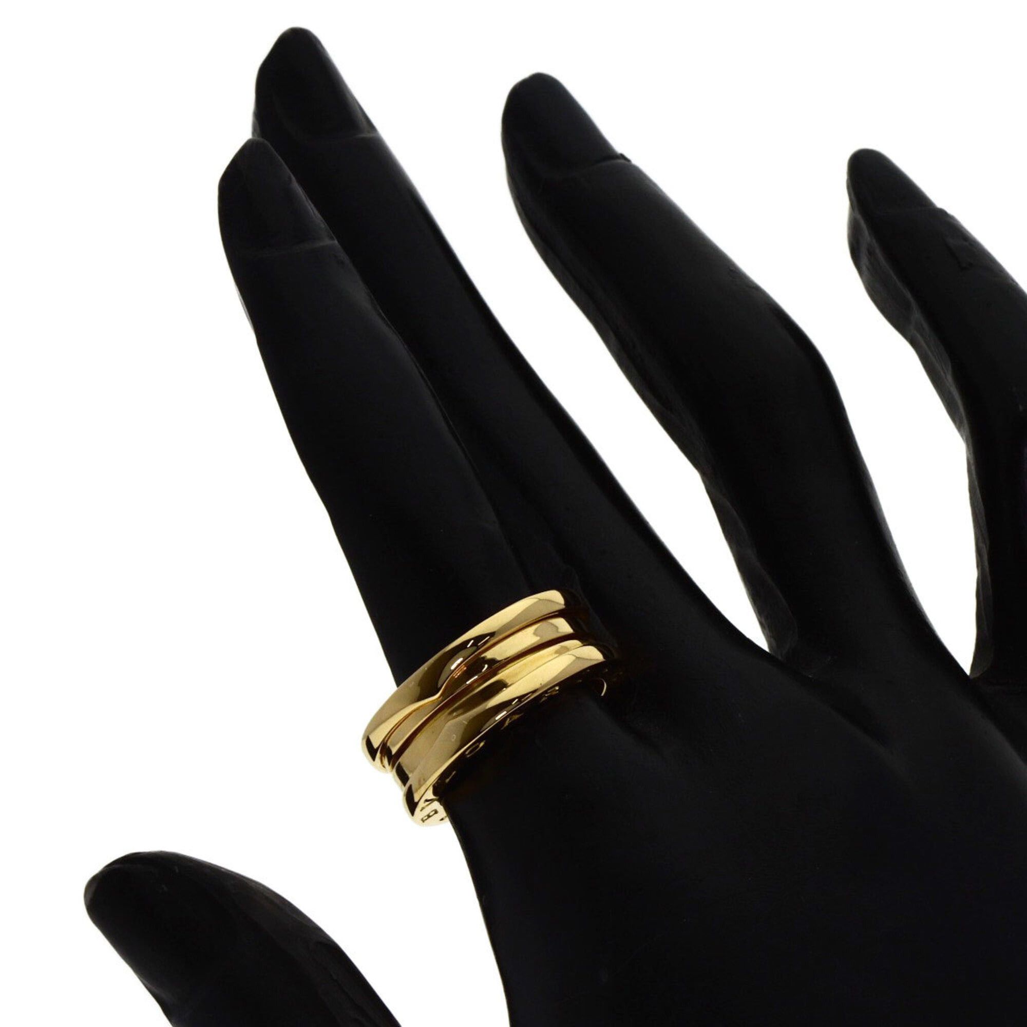 Bvlgari BVLGARI B-zero1 2-band ring #52, 18K yellow gold, women's. Size ONE SIZE - 5 Thumbnail