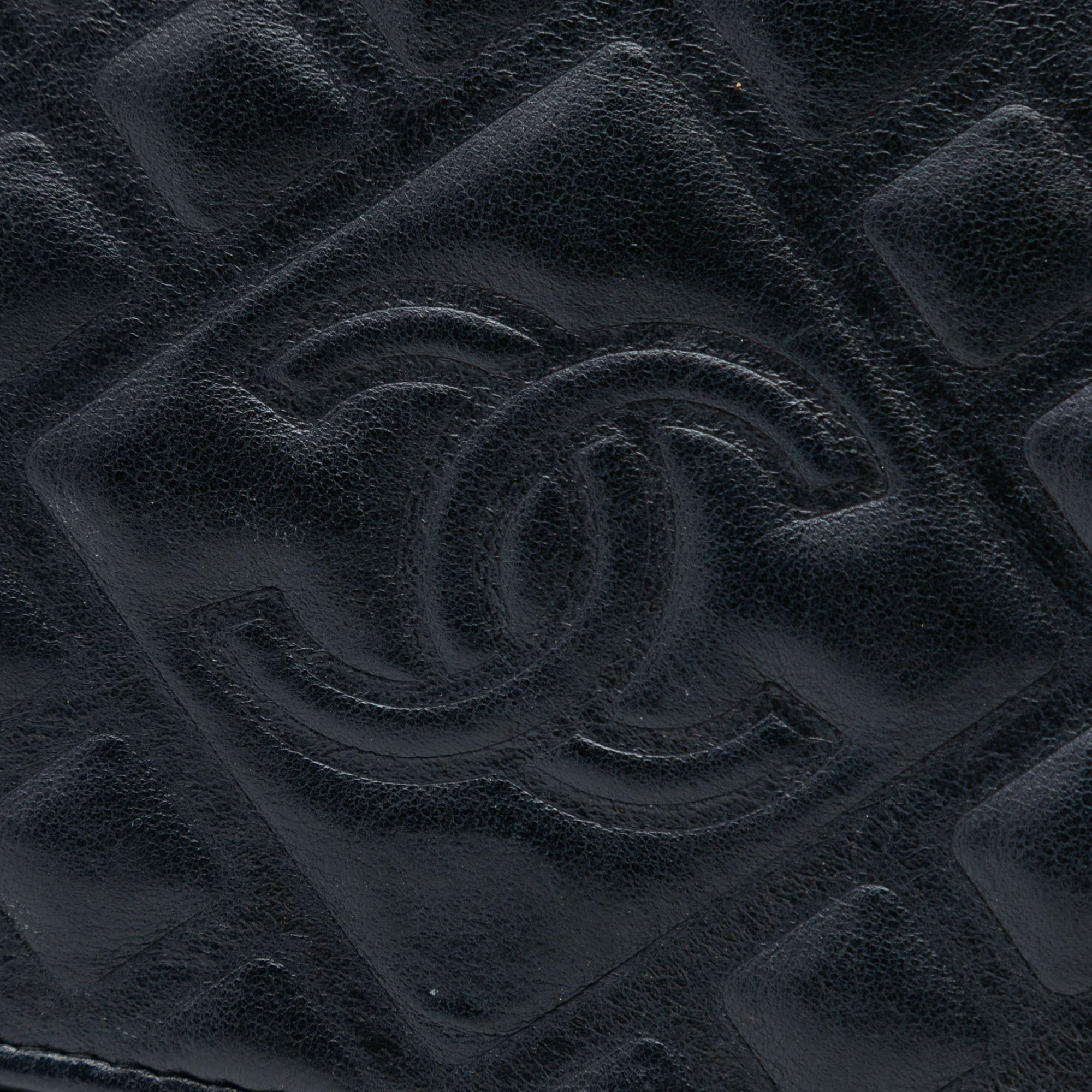 Chanel CC Embossed Lambskin Diamond Wallet On Chain Size ONE SIZE - 5 Thumbnail