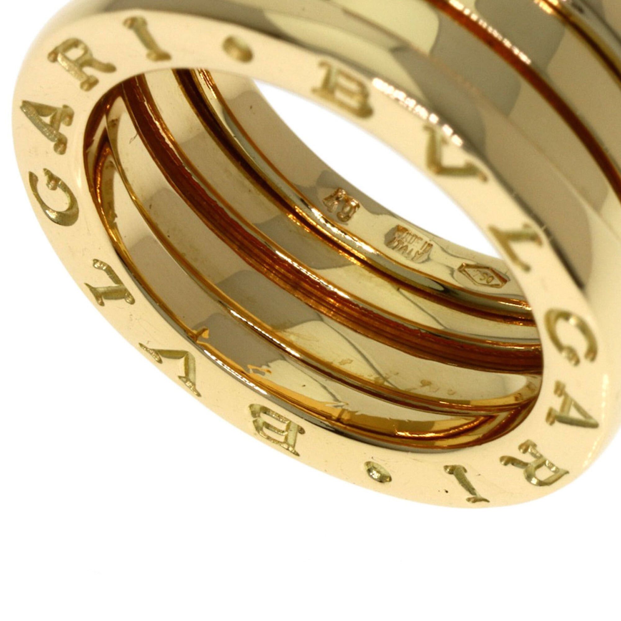 Bvlgari BVLGARI B-zero1 2-band ring #49, 18K yellow gold, women's. Size ONE SIZE - 6 Thumbnail