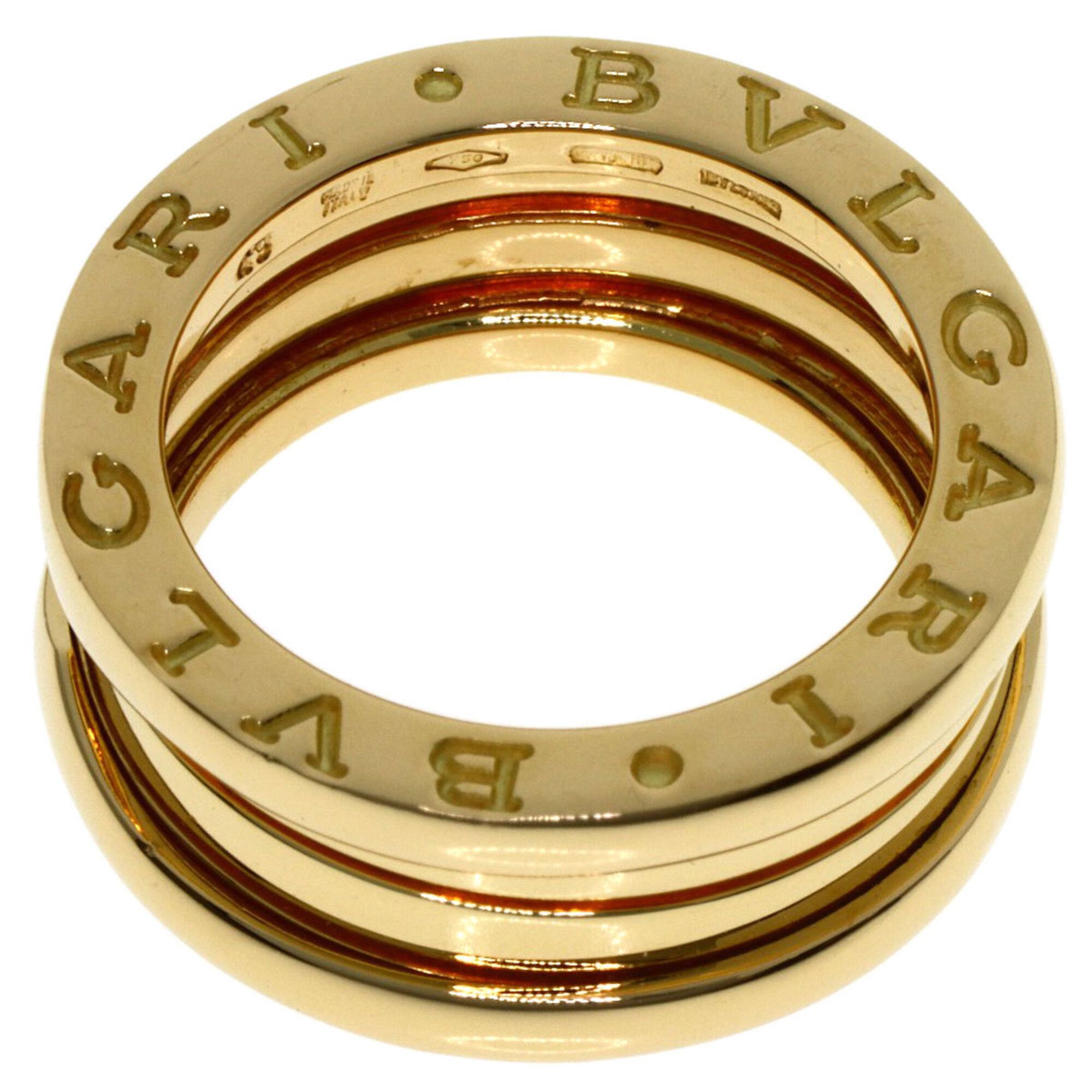 Bvlgari BVLGARI B-zero1 2-band ring #49, 18K yellow gold, women's. Size ONE SIZE - 4 Thumbnail