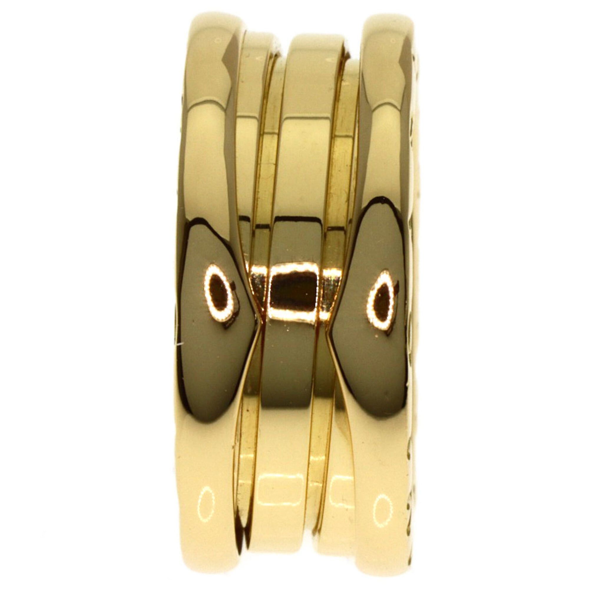 Bvlgari BVLGARI B-zero1 2-band ring #49, 18K yellow gold, women's. Size ONE SIZE - 3 Thumbnail