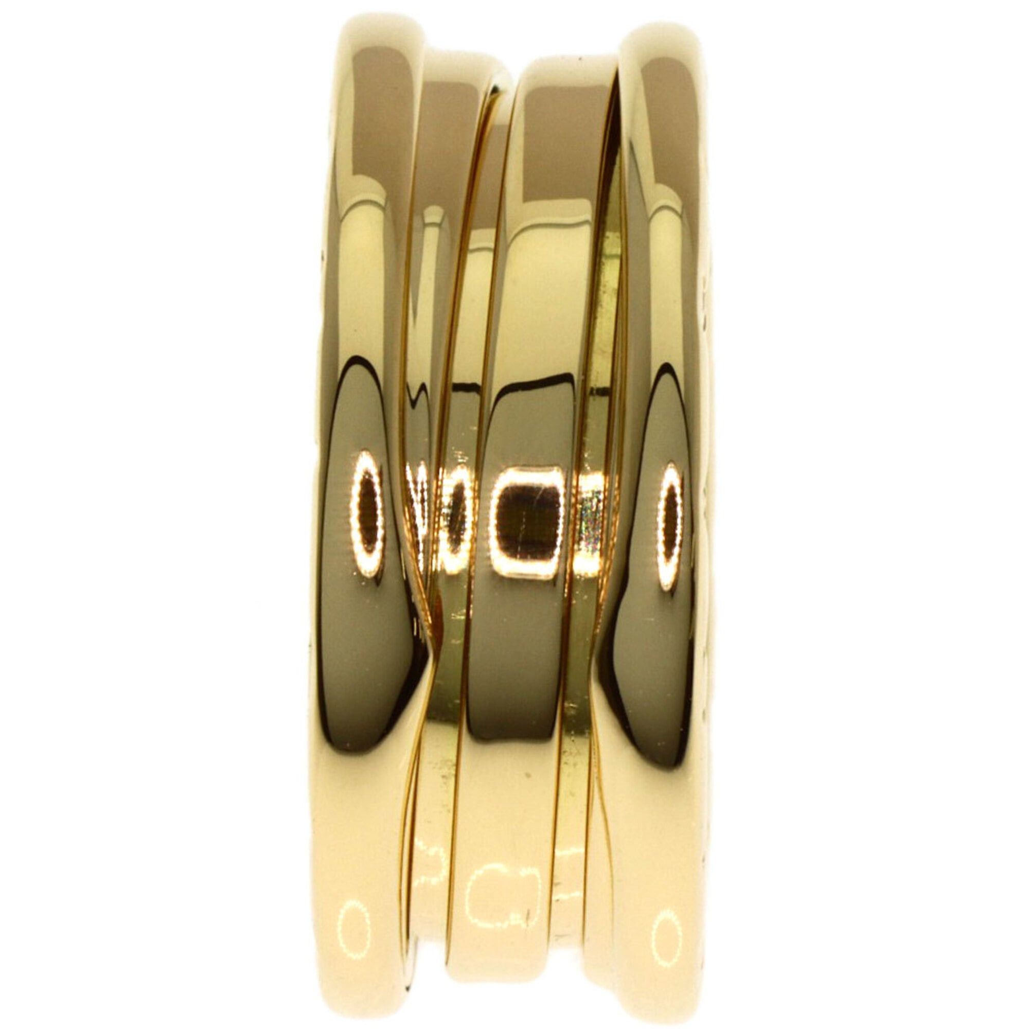 Bvlgari Bulgari B-zero1 2-band ring #50, 18K yellow gold, women's BVLGARI Size ONE SIZE - 3 Thumbnail