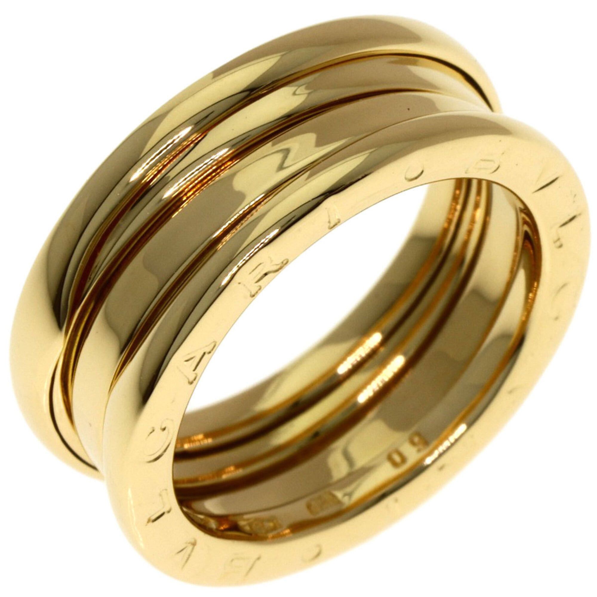 Bvlgari Bulgari B-zero1 2-band ring #50, 18K yellow gold, women's BVLGARI Size ONE SIZE - 2 Thumbnail