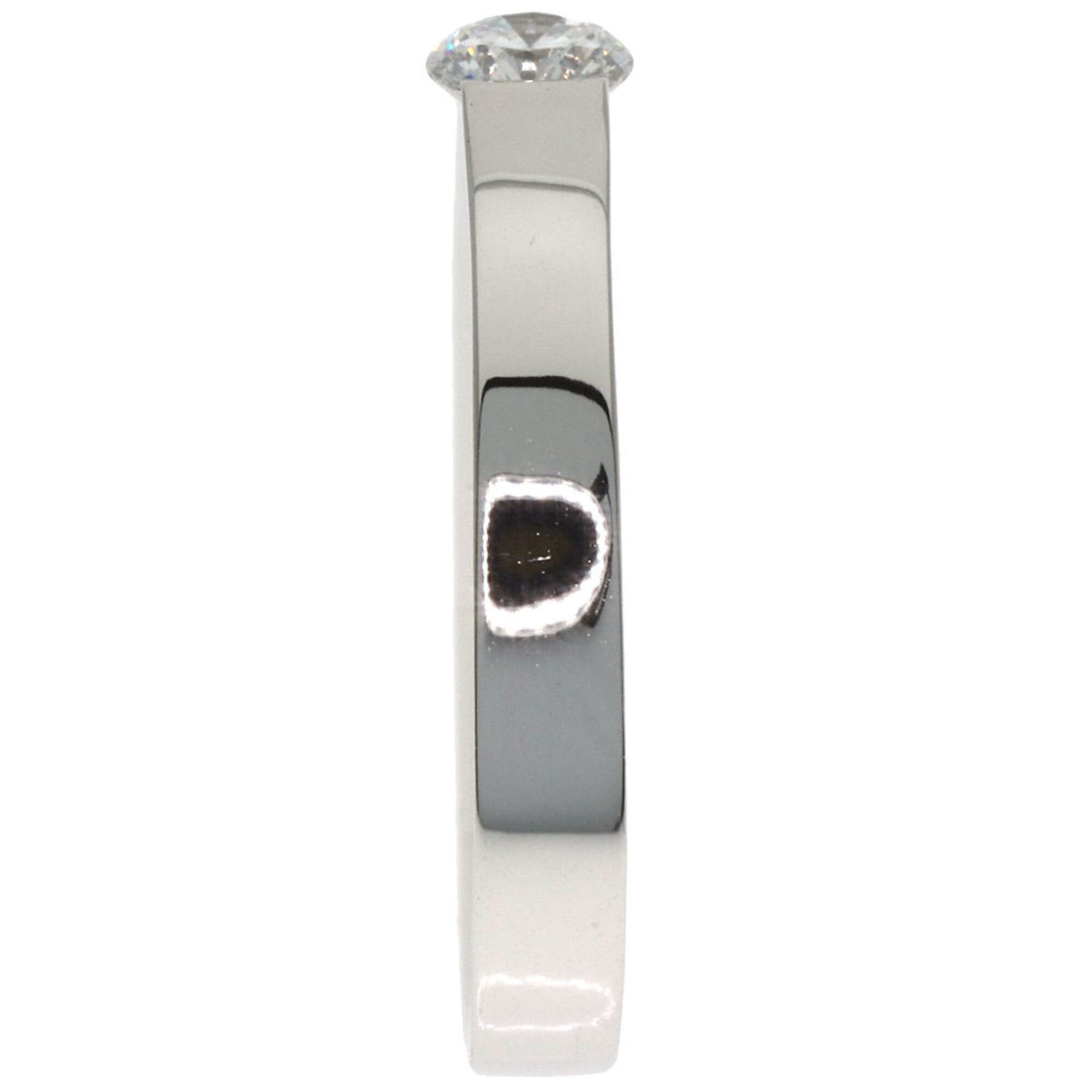 Cartier Cartier Date with Diamond Ring, Size 47, 18K White Gold, Women's. Size ONE SIZE - 3 Thumbnail