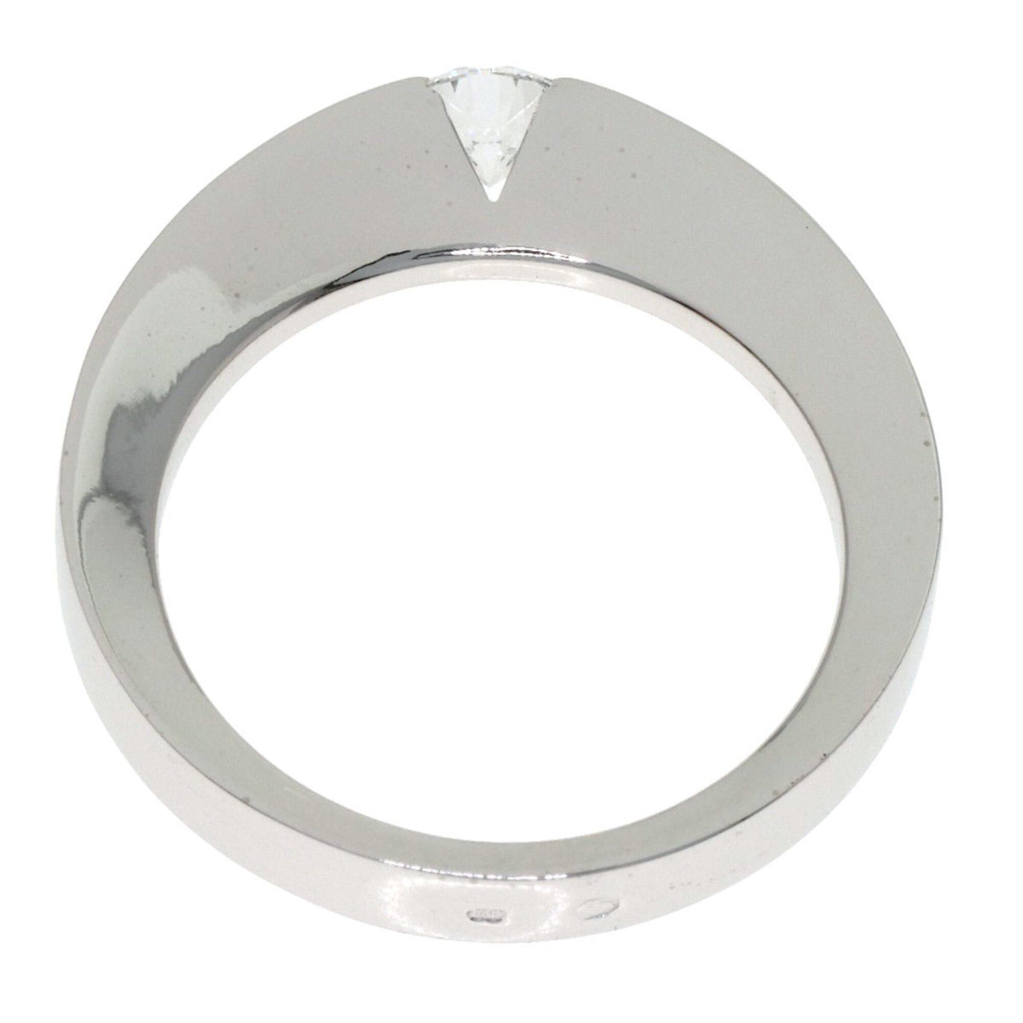 Cartier Cartier Date with Diamond Ring, Size 47, 18K White Gold, Women's. Size ONE SIZE - 4 Thumbnail