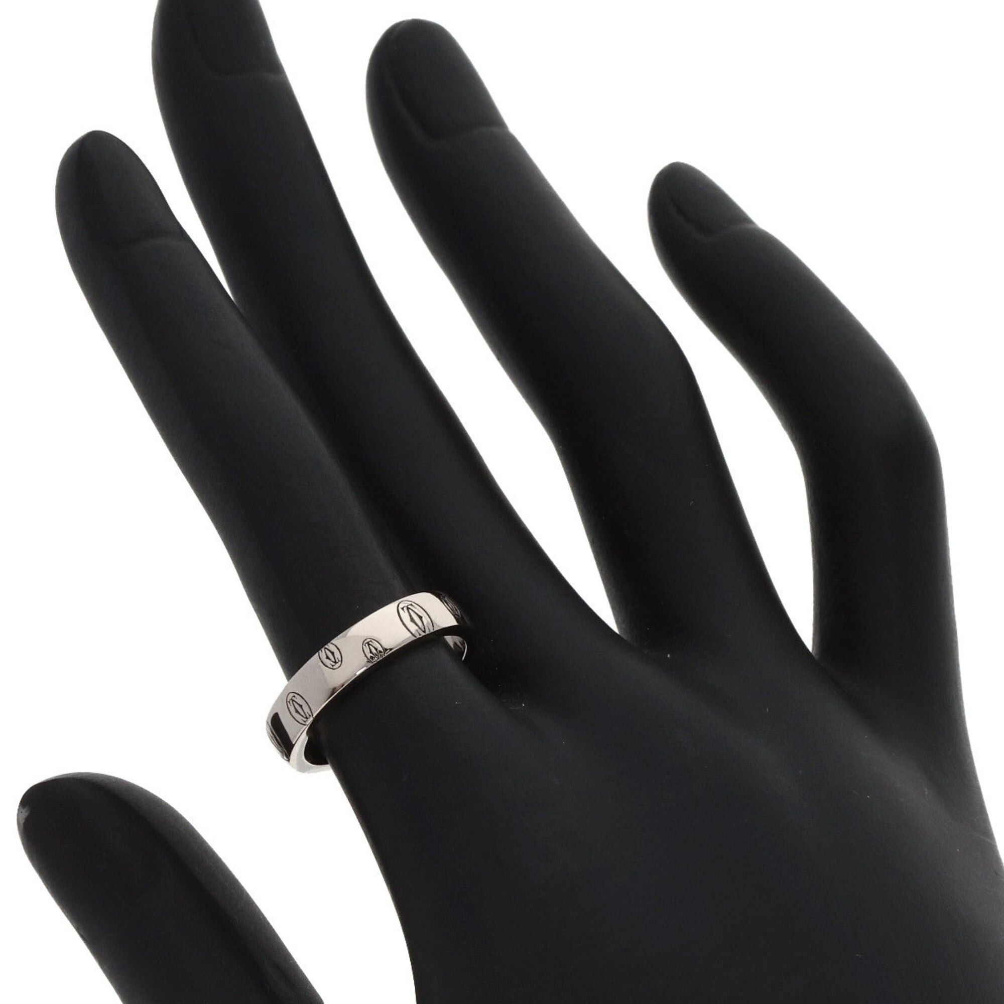 Cartier Cartier Happy Birthday #51 Ring, 18K White Gold, Women's, CARTIER Size ONE SIZE - 5 Thumbnail