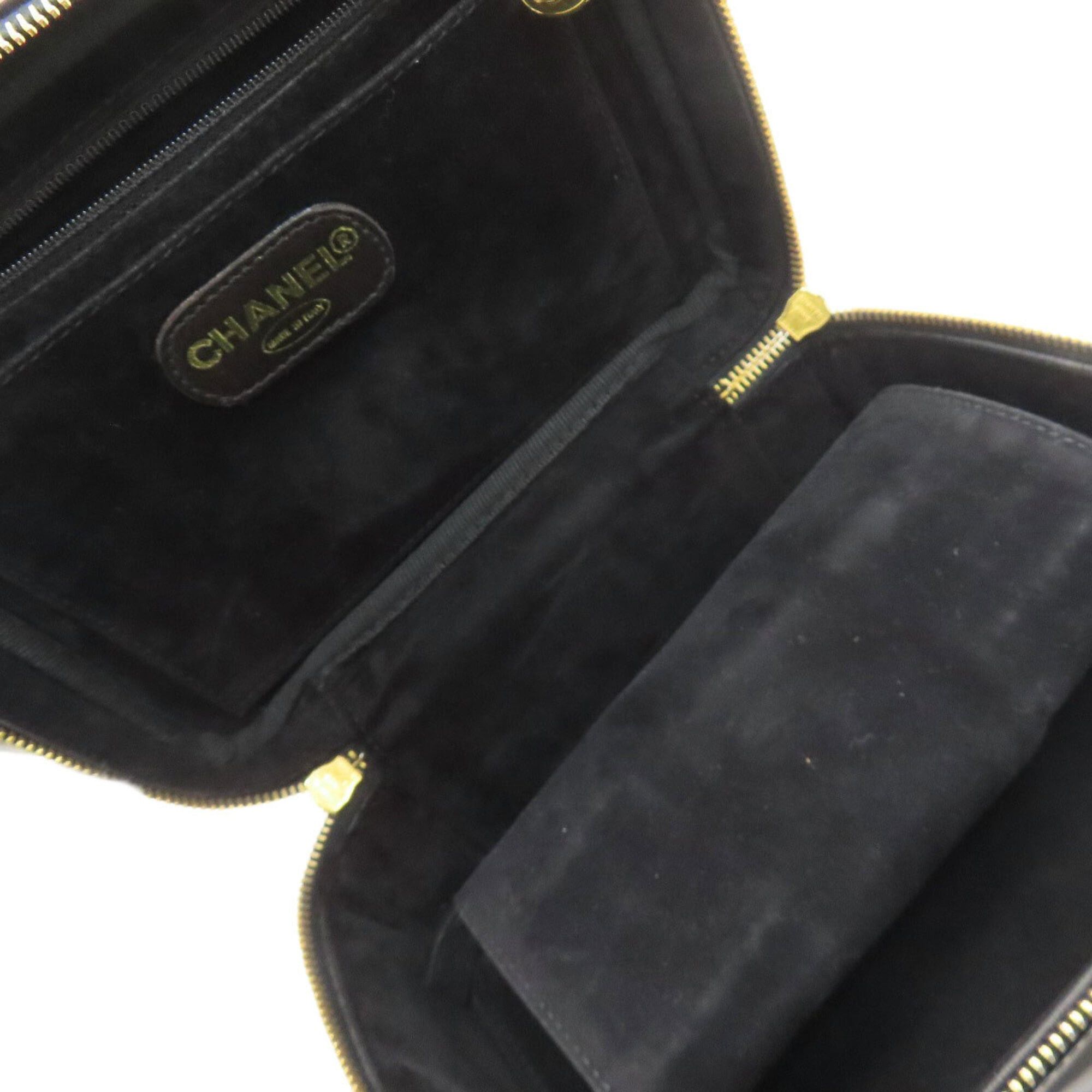 Chanel Chanel Vanity Case with Coco Mark, Gold Hardware, 2-Way Handbag, Patent Leather, Women's CHANEL Size ONE SIZE - 5 Thumbnail