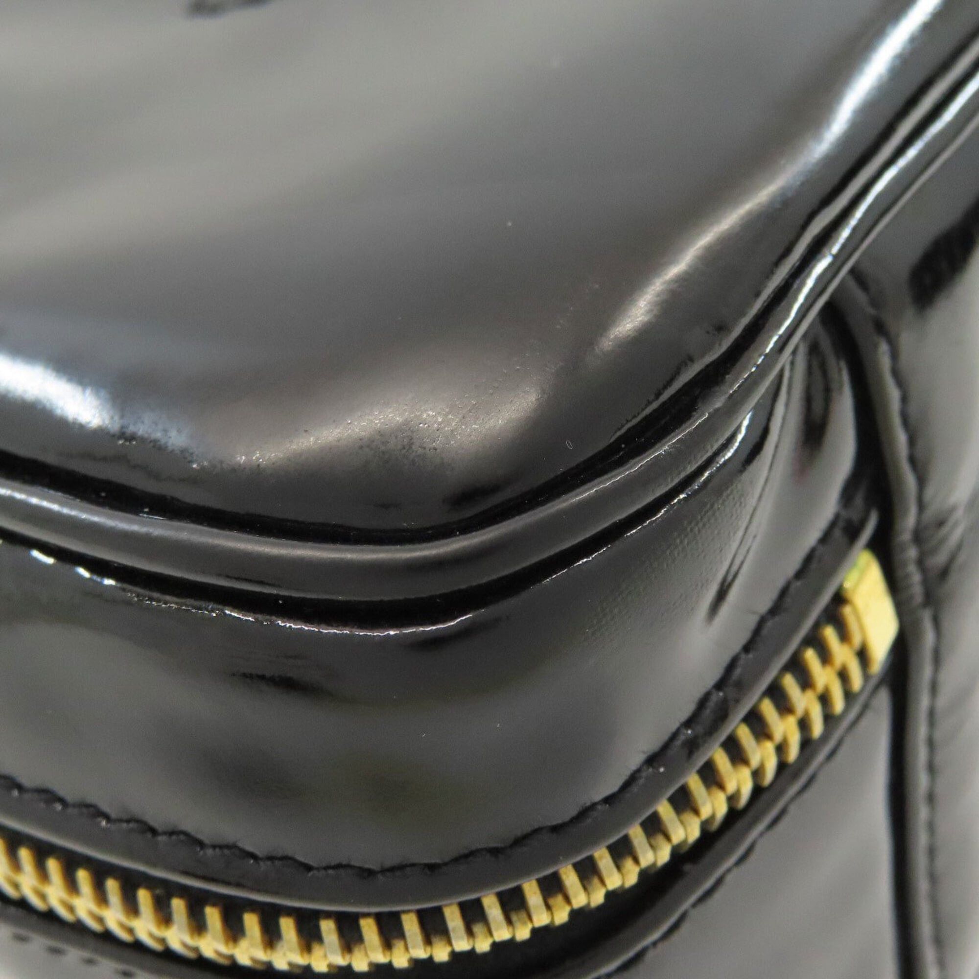 Chanel Chanel Vanity Case with Coco Mark, Gold Hardware, 2-Way Handbag, Patent Leather, Women's CHANEL Size ONE SIZE - 24 Thumbnail