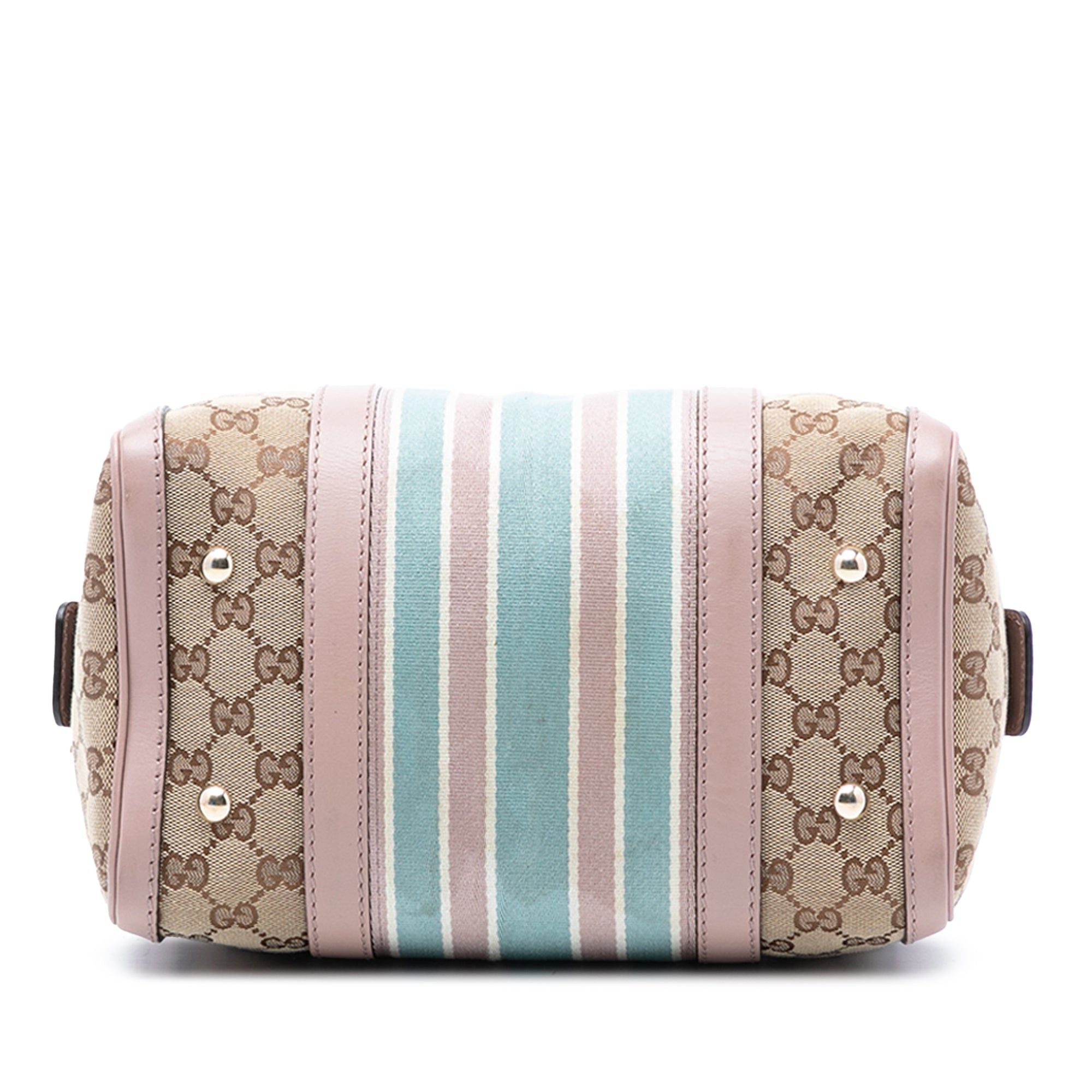 Gucci Small GG Canvas Web Joy Boston Bag Size ONE SIZE - 3 Thumbnail