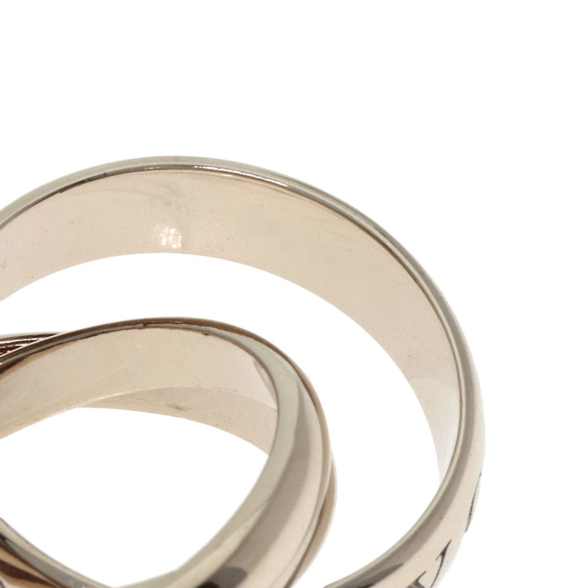 Cartier Cartier Trinity 1998 Christmas Limited Edition #49 Ring, 18K White Gold, Ladies' Size ONE SIZE - 4 Thumbnail