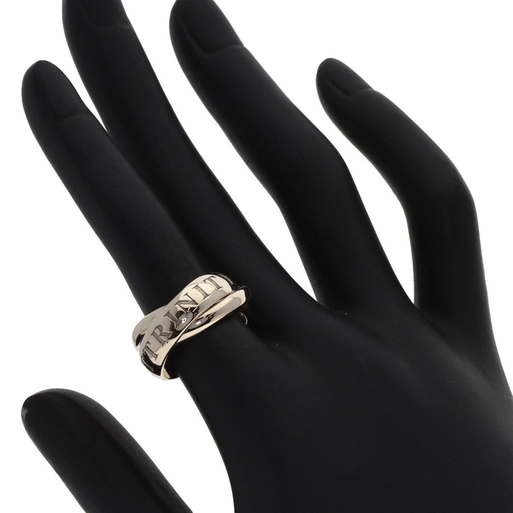 Cartier Cartier Trinity 1998 Christmas Limited Edition #49 Ring, 18K White Gold, Ladies' Size ONE SIZE - 5 Thumbnail