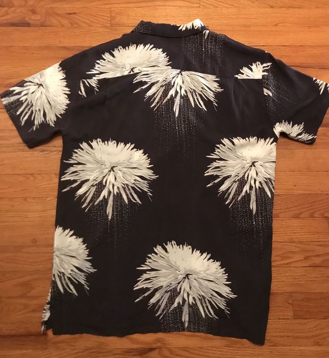 SPACE JUNK BLACK HAWAIIAN SHIRT - DOUBLE RAINBOUU