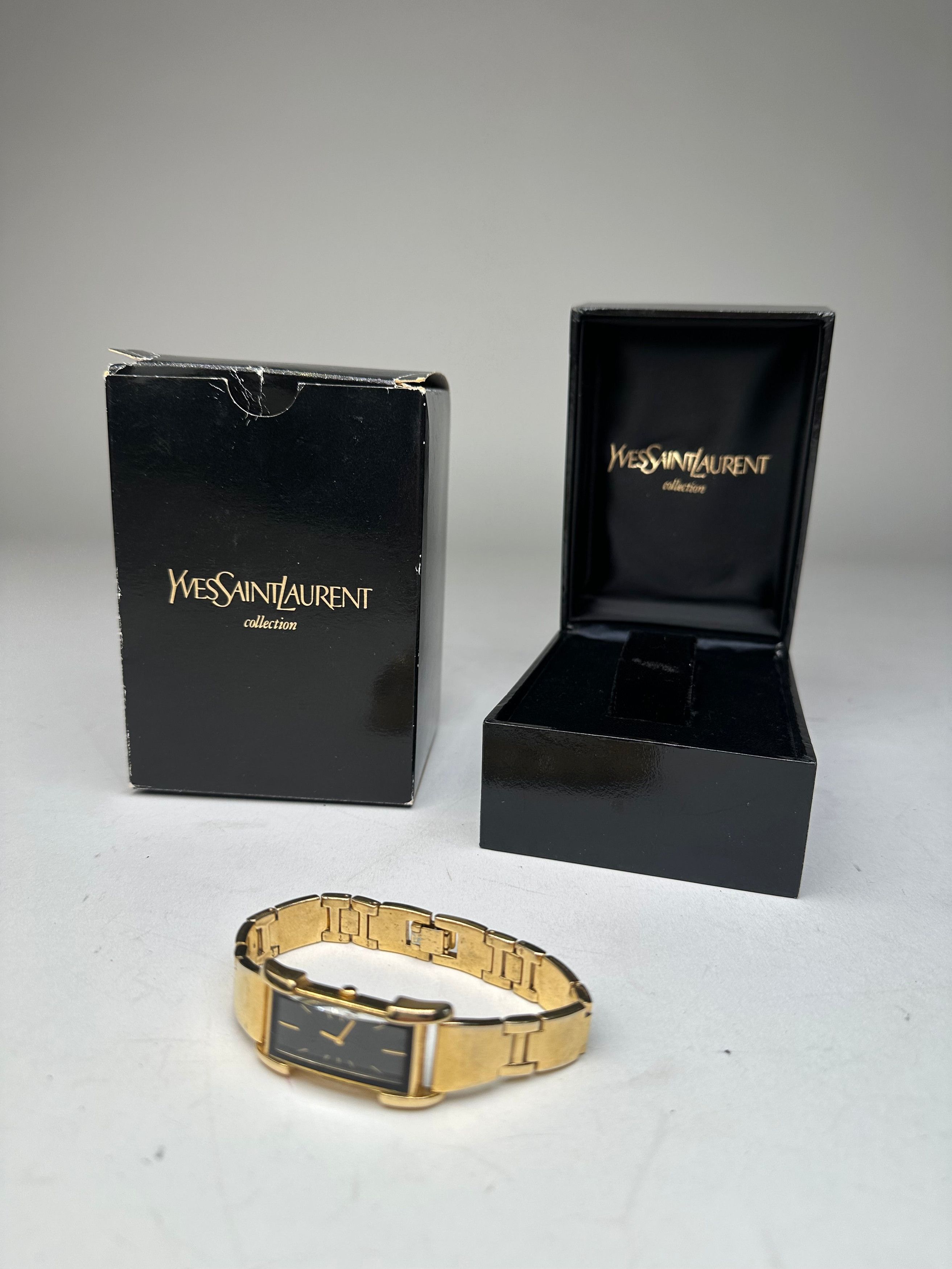 Other Vintage Yves Saint Laurent Gold Plated Quartz Watch Size ONE SIZE - 2 Thumbnail